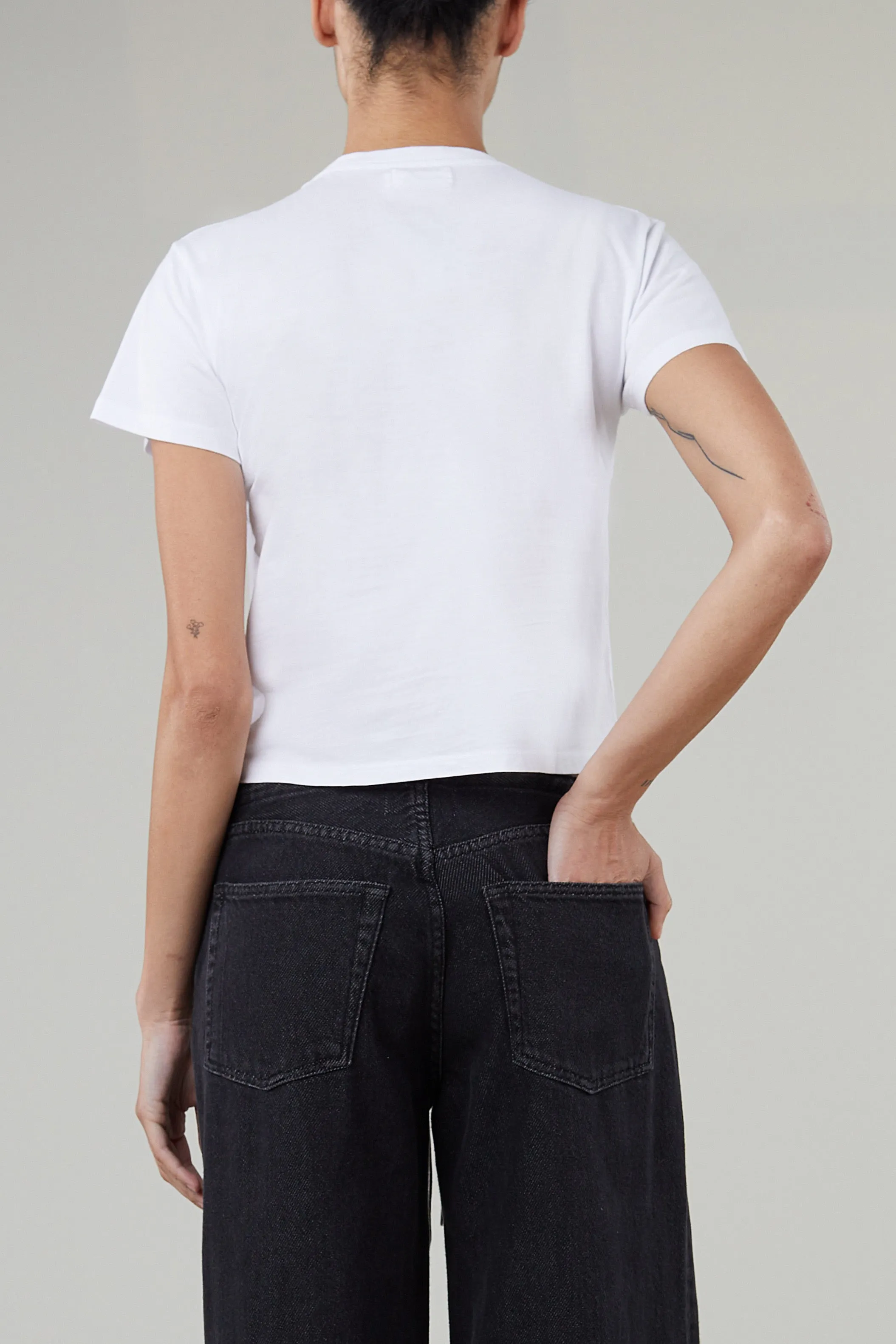 Good Tee in Milk sold by Larroude product image thumbnail 3