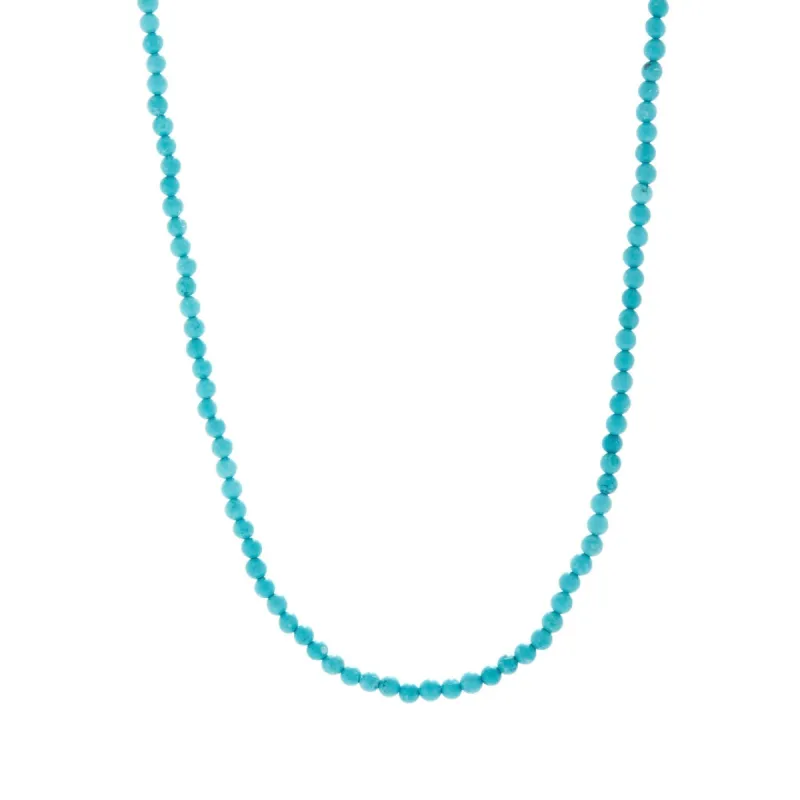 Turquoise Shoreline Necklace sold by Larroude