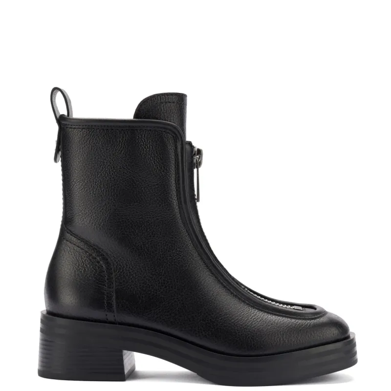 Nicole Lo Boot In Black Leather sold by Larroude