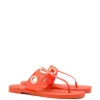 Milan S In Orange PVC sold by Larroude
