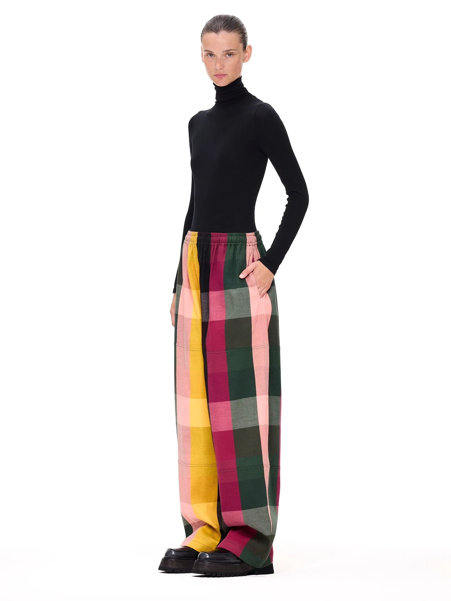 The Parachute Pant : Plaid sold by Larroude product image thumbnail 2