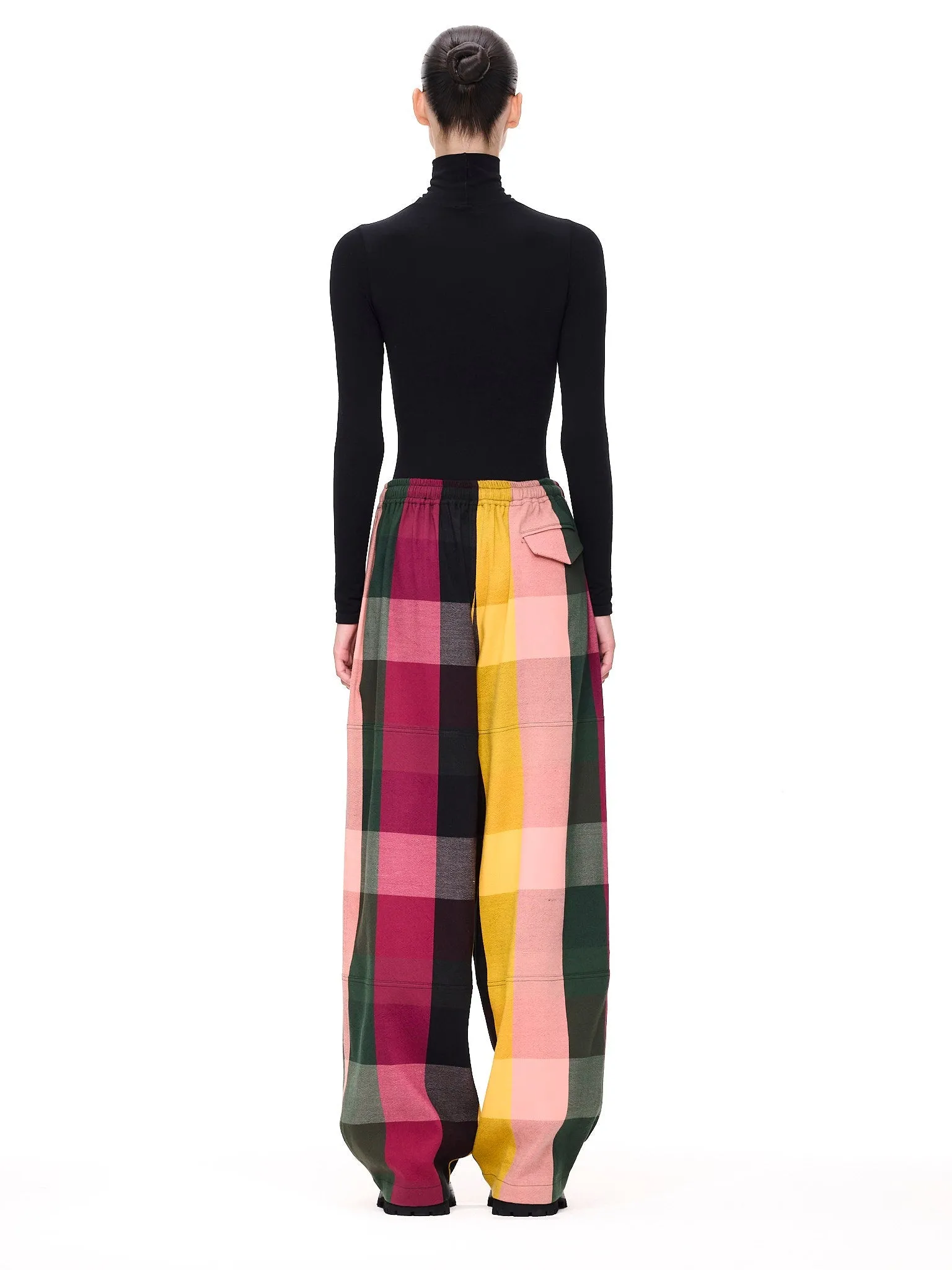 The Parachute Pant : Plaid sold by Larroude product image thumbnail 4