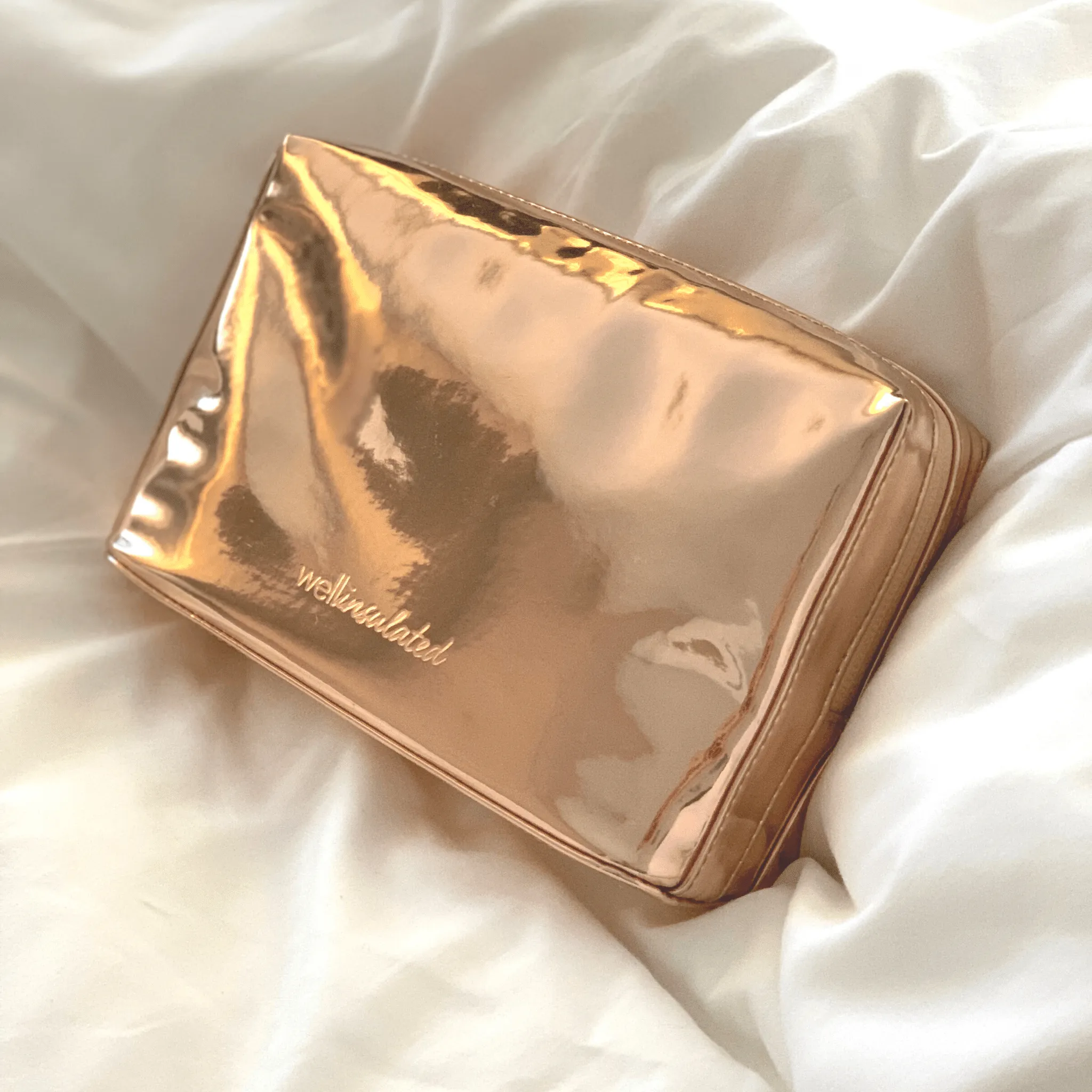 Performance Beauty Bag ROSE GOLD sold by Larroude product image thumbnail 4