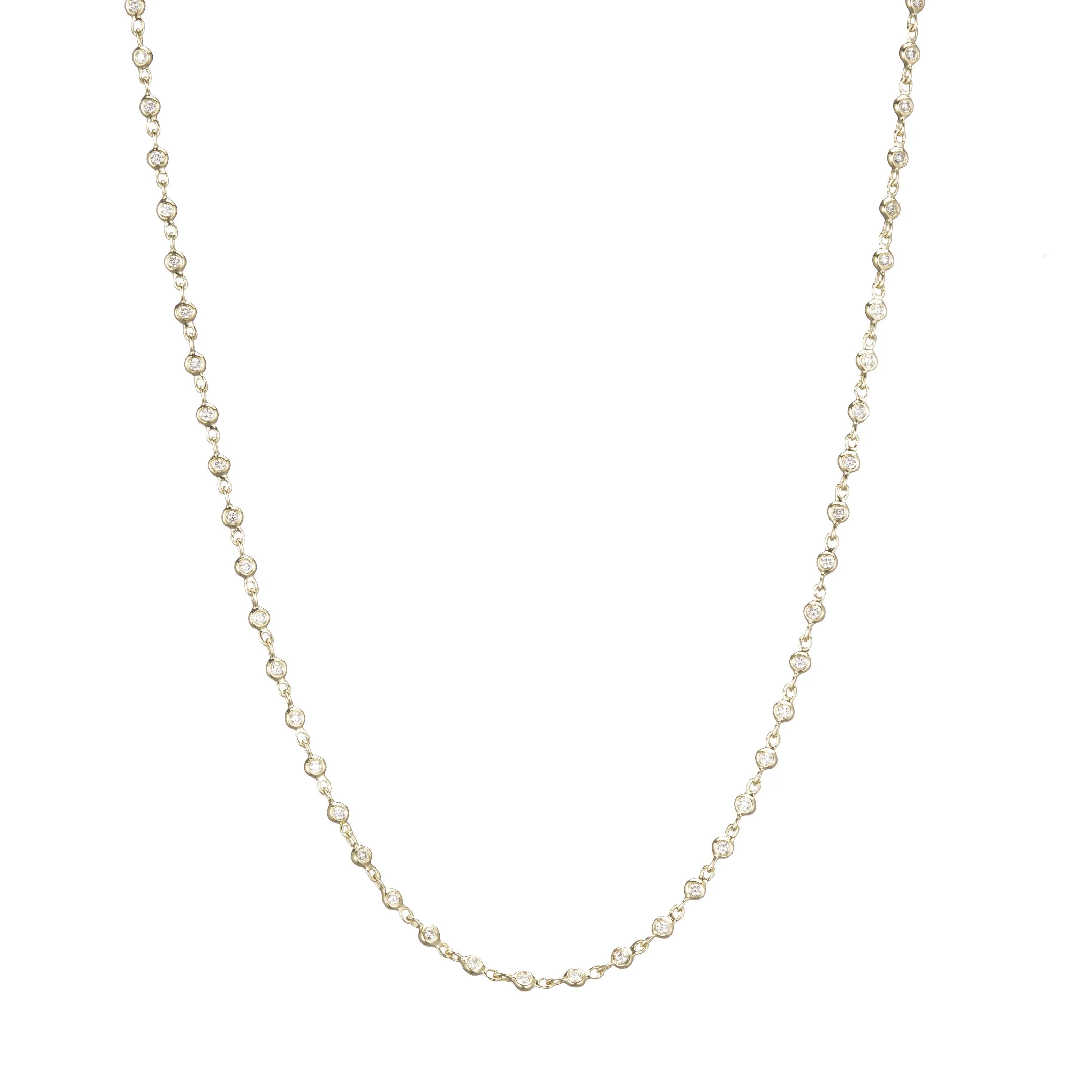 Diamond Ember Necklace sold by Larroude