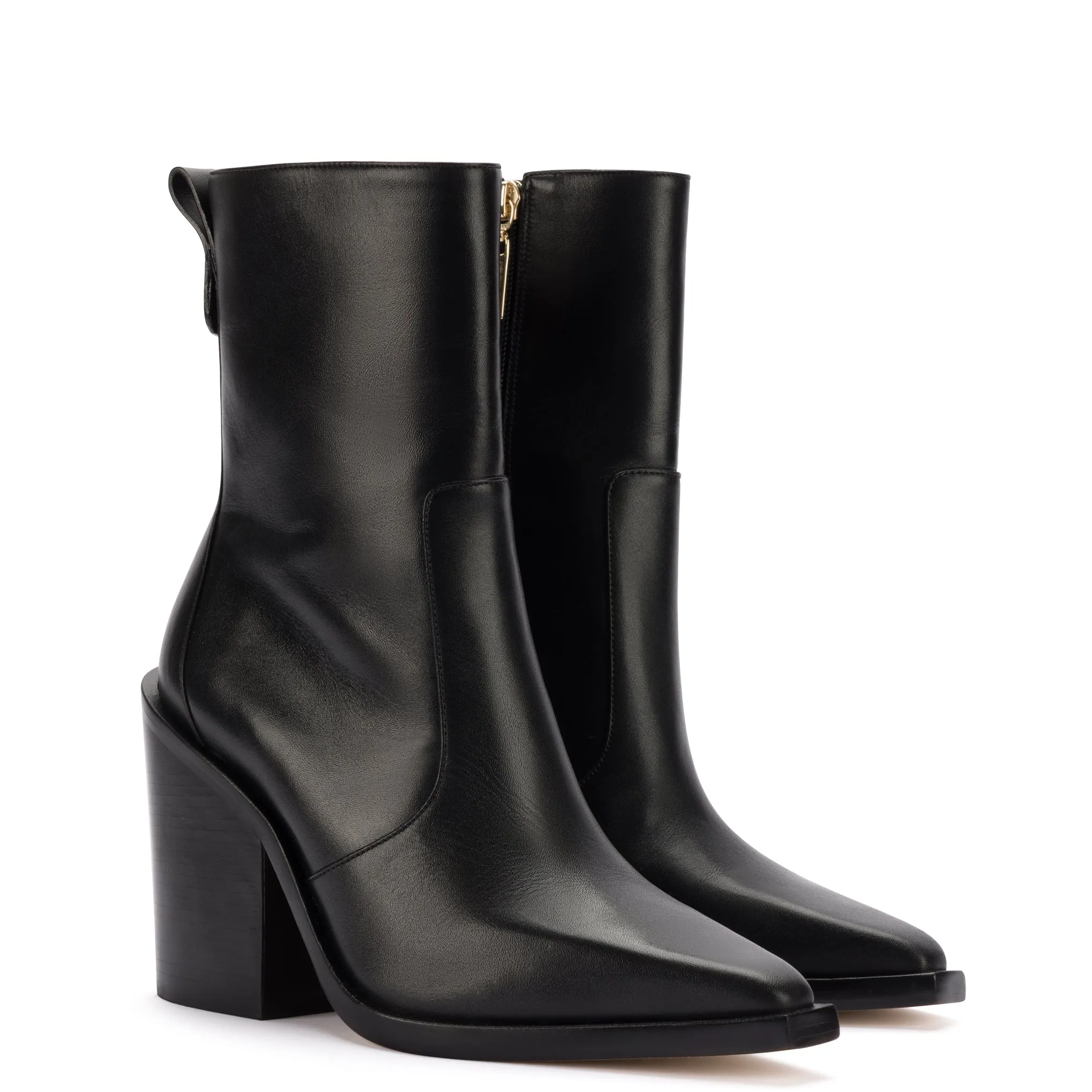 James Boot In Black Leather sold by Larroude product image thumbnail 2