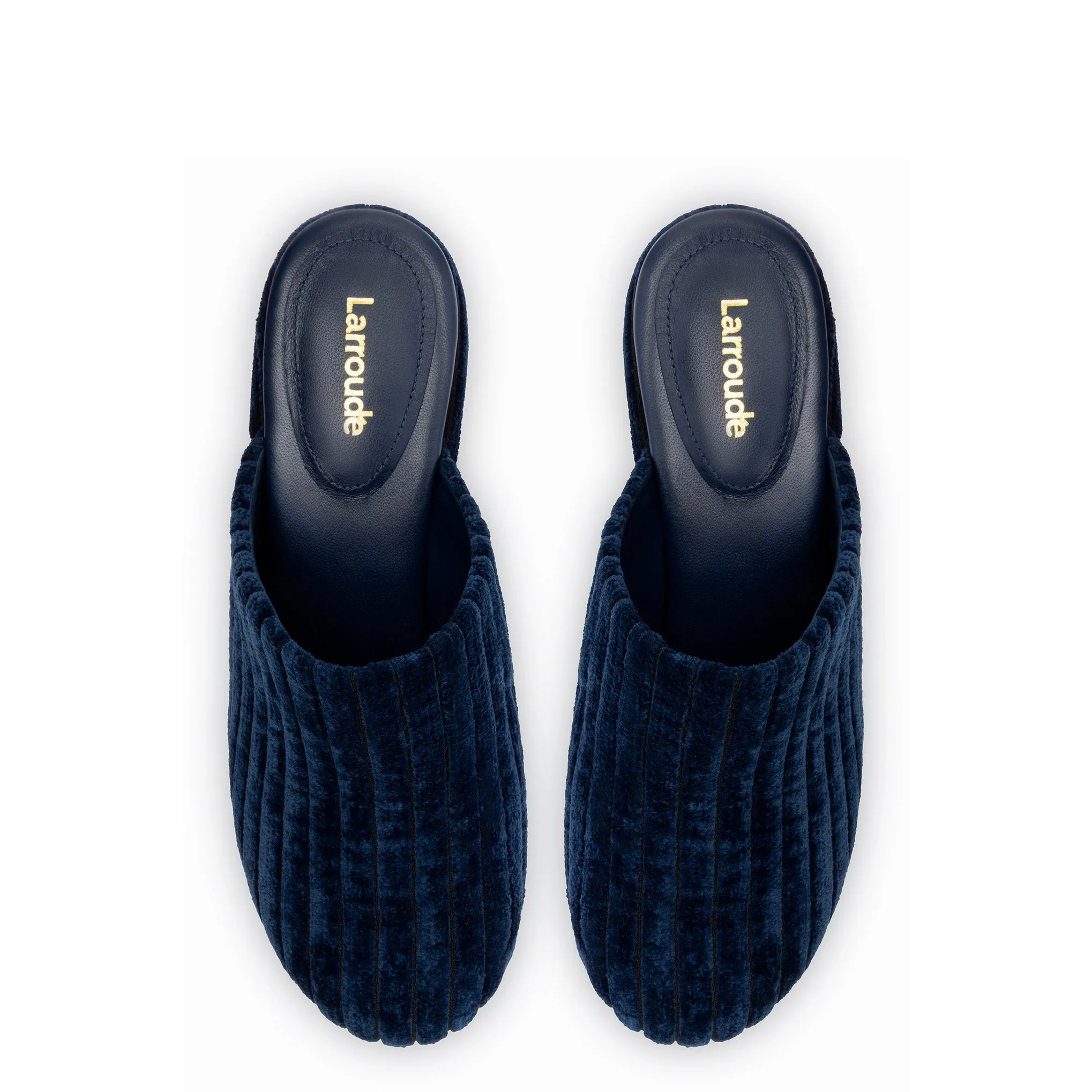 Miso Platform Clog In Midnight Velvet sold by Larroude product image thumbnail 3