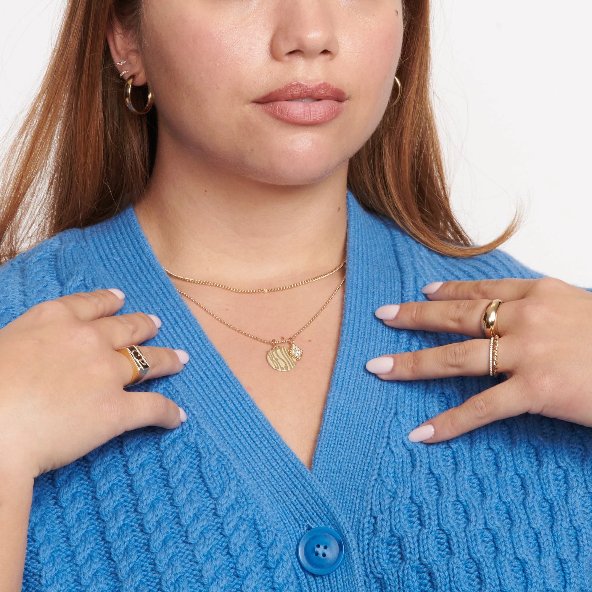 Carmella Diamond Necklace sold by Larroude product image thumbnail 3