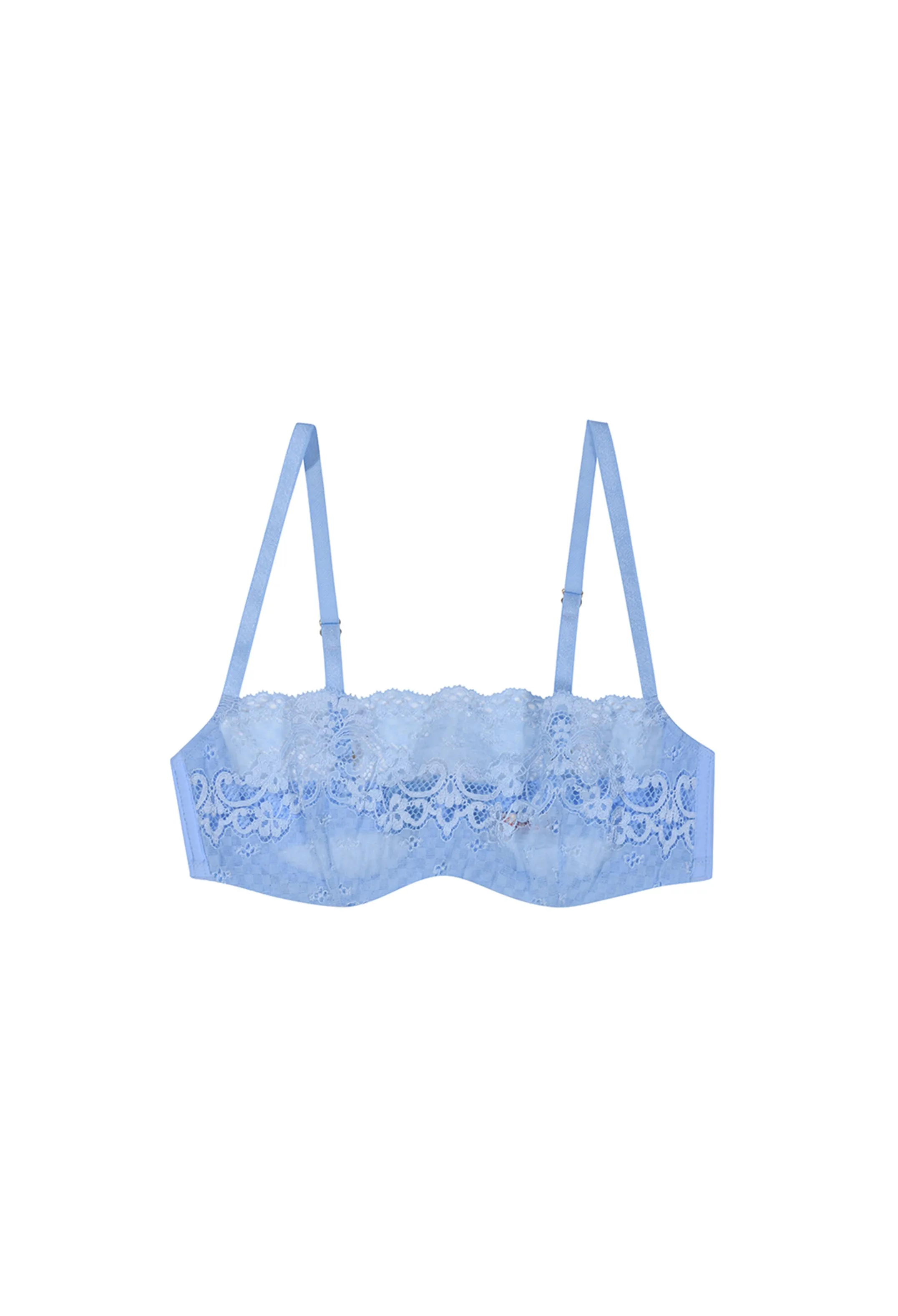 Cornflower Lace Bra sold by Fruity Booty product image thumbnail 3