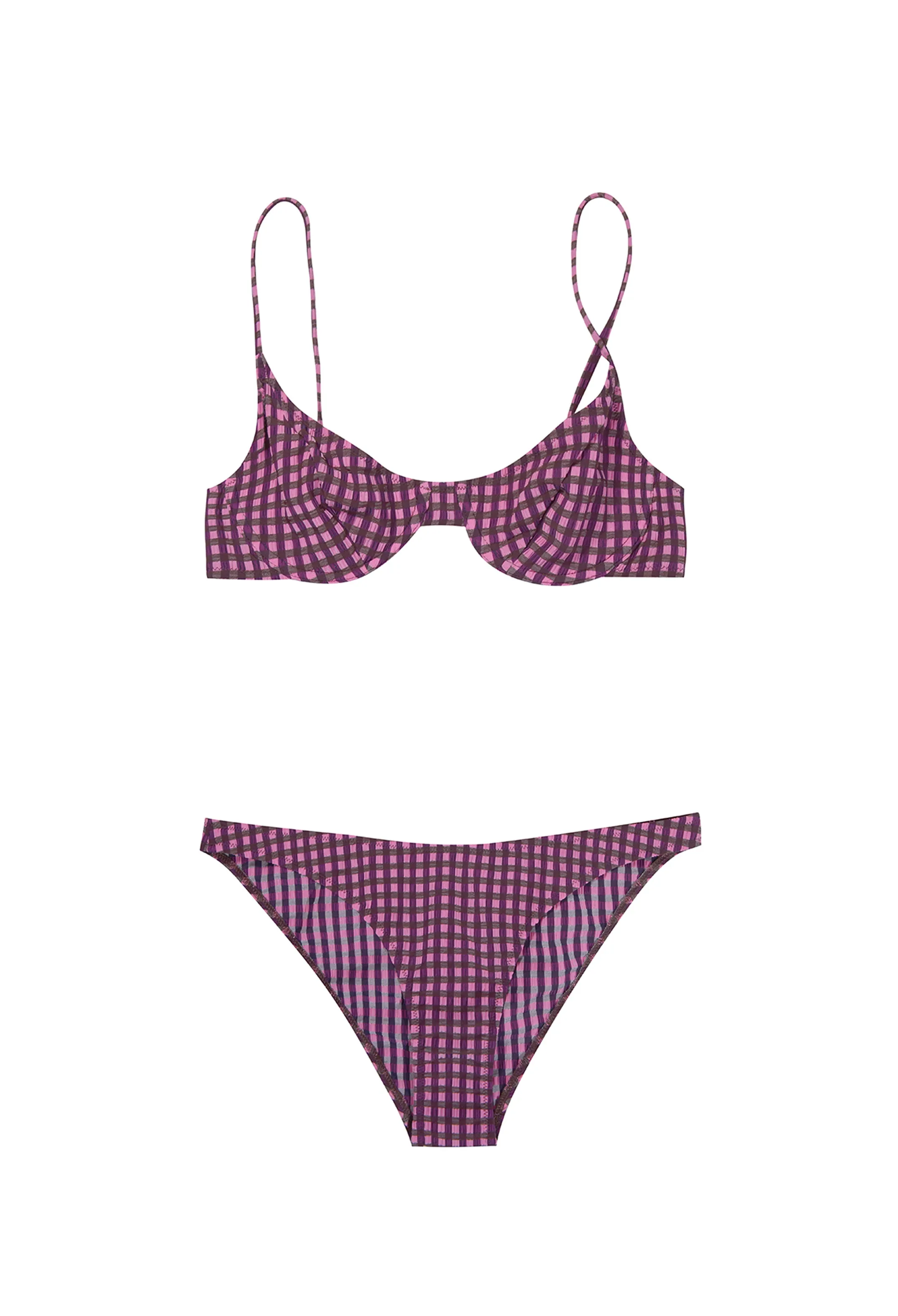 Grape Zoe Bikini sold by Fruity Booty product image thumbnail 3