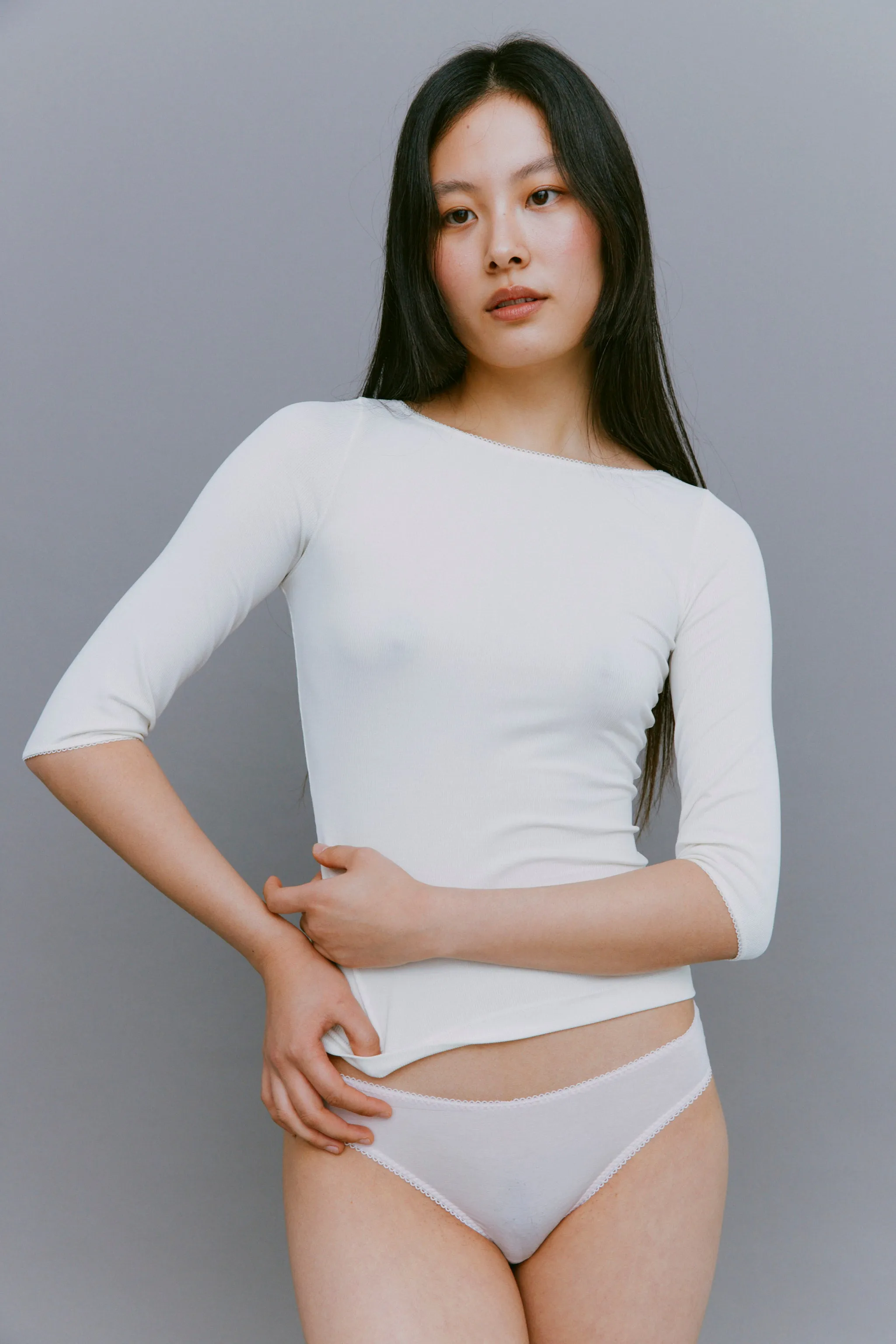 Second Skin 3/4 Sleeve sold by Fruity Booty product image thumbnail 2