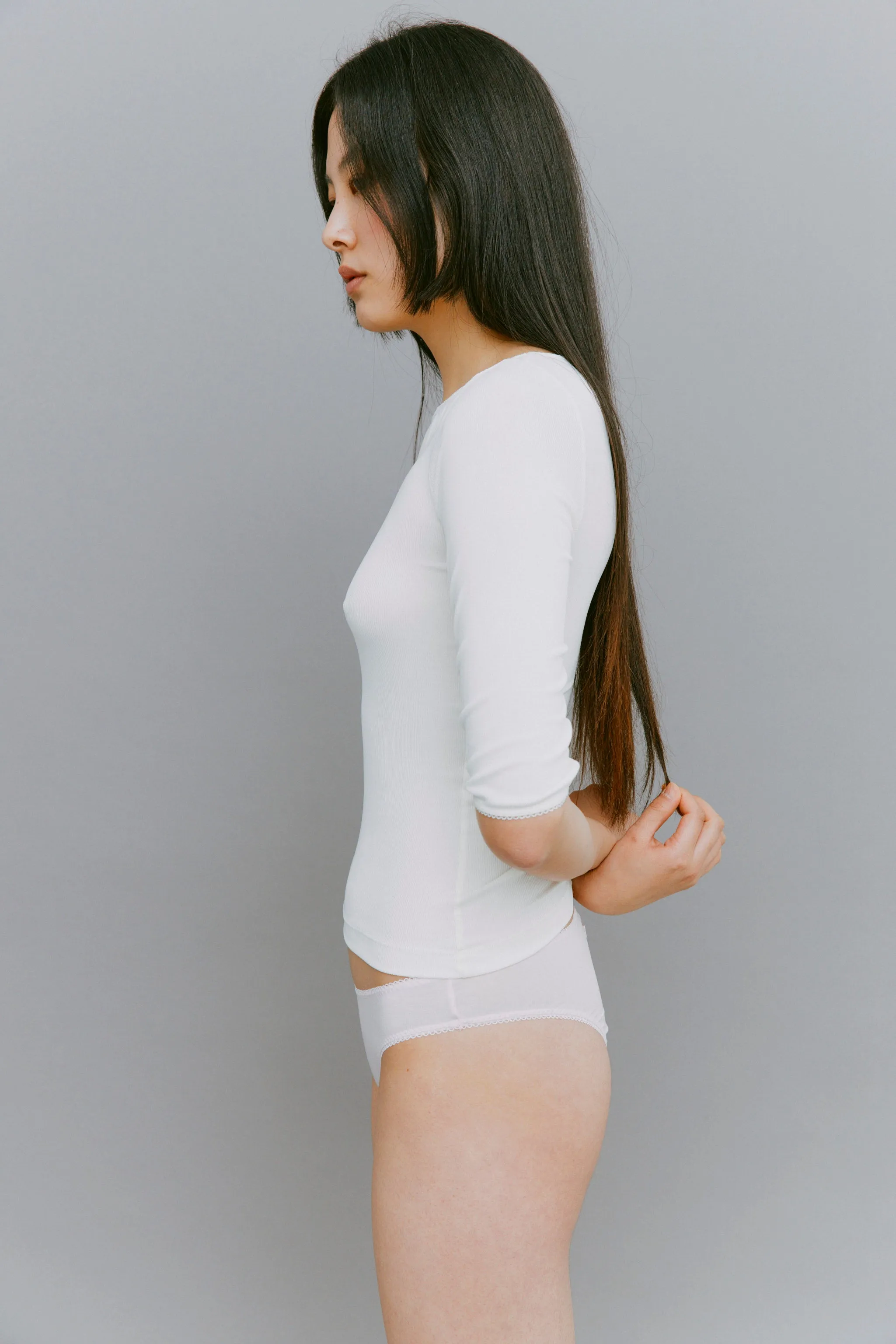 Second Skin 3/4 Sleeve sold by Fruity Booty product image thumbnail 5