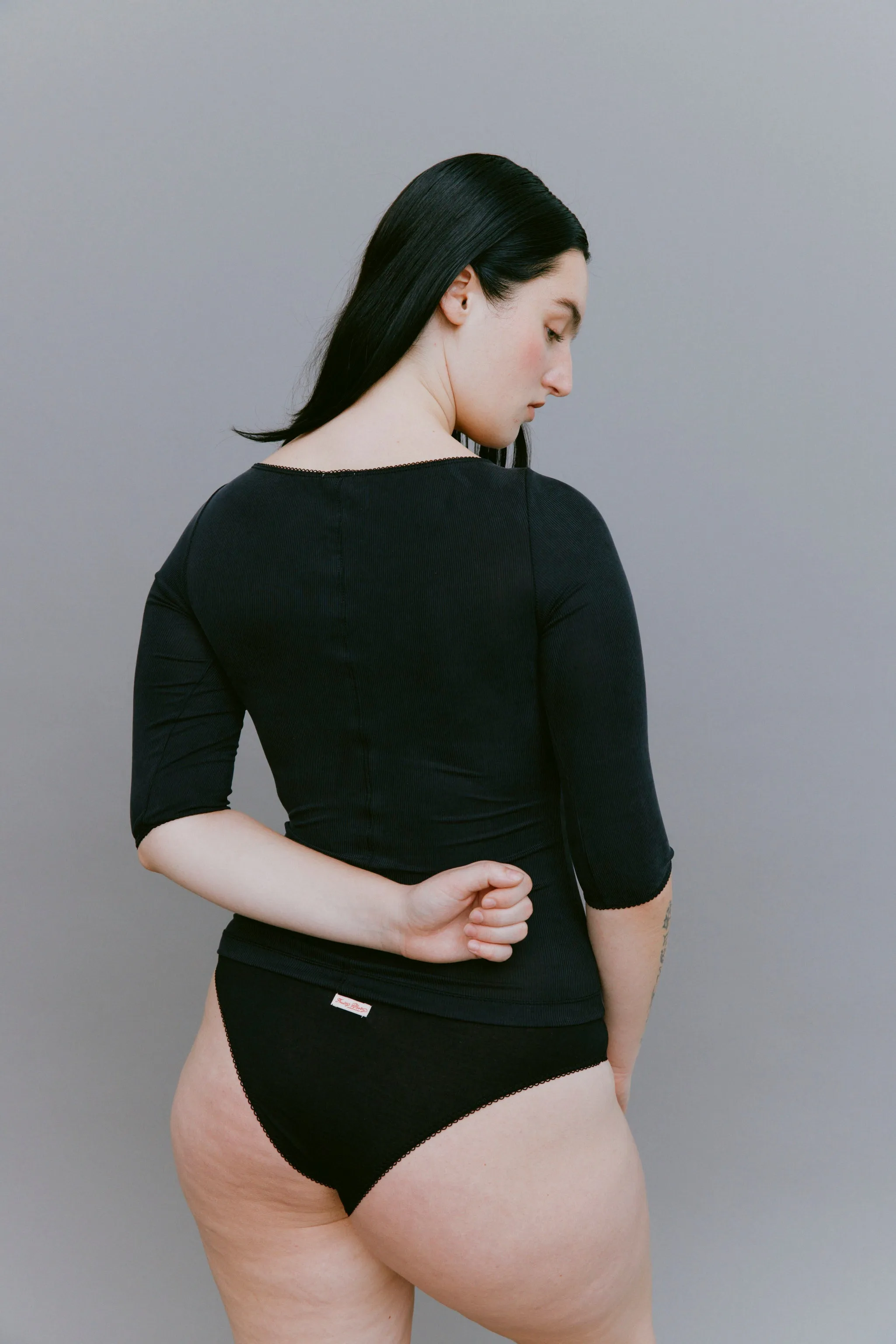 Second Skin 3/4 Sleeve sold by Fruity Booty