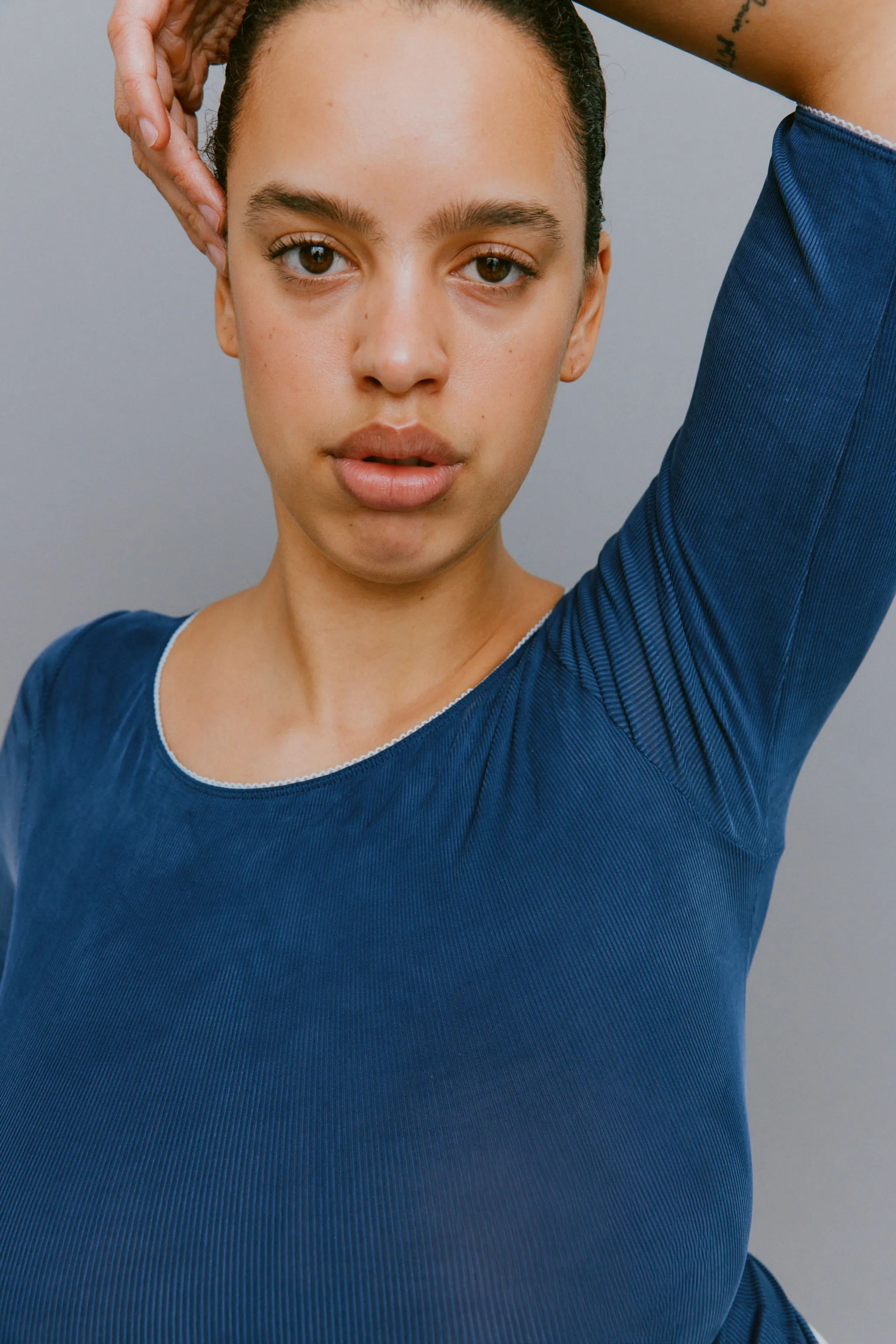 Second Skin 3/4 Sleeve sold by Fruity Booty