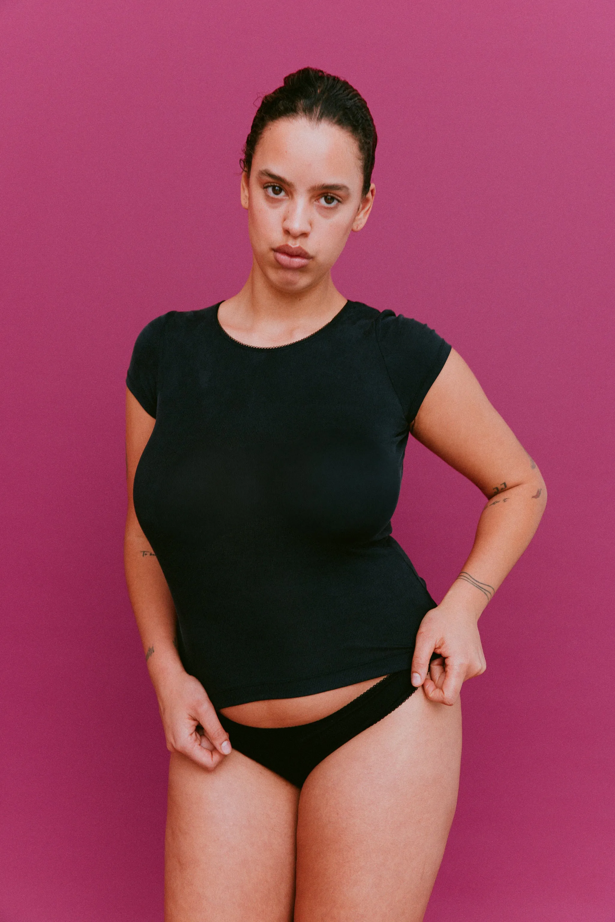 Second Skin Tee sold by Fruity Booty product image thumbnail 2