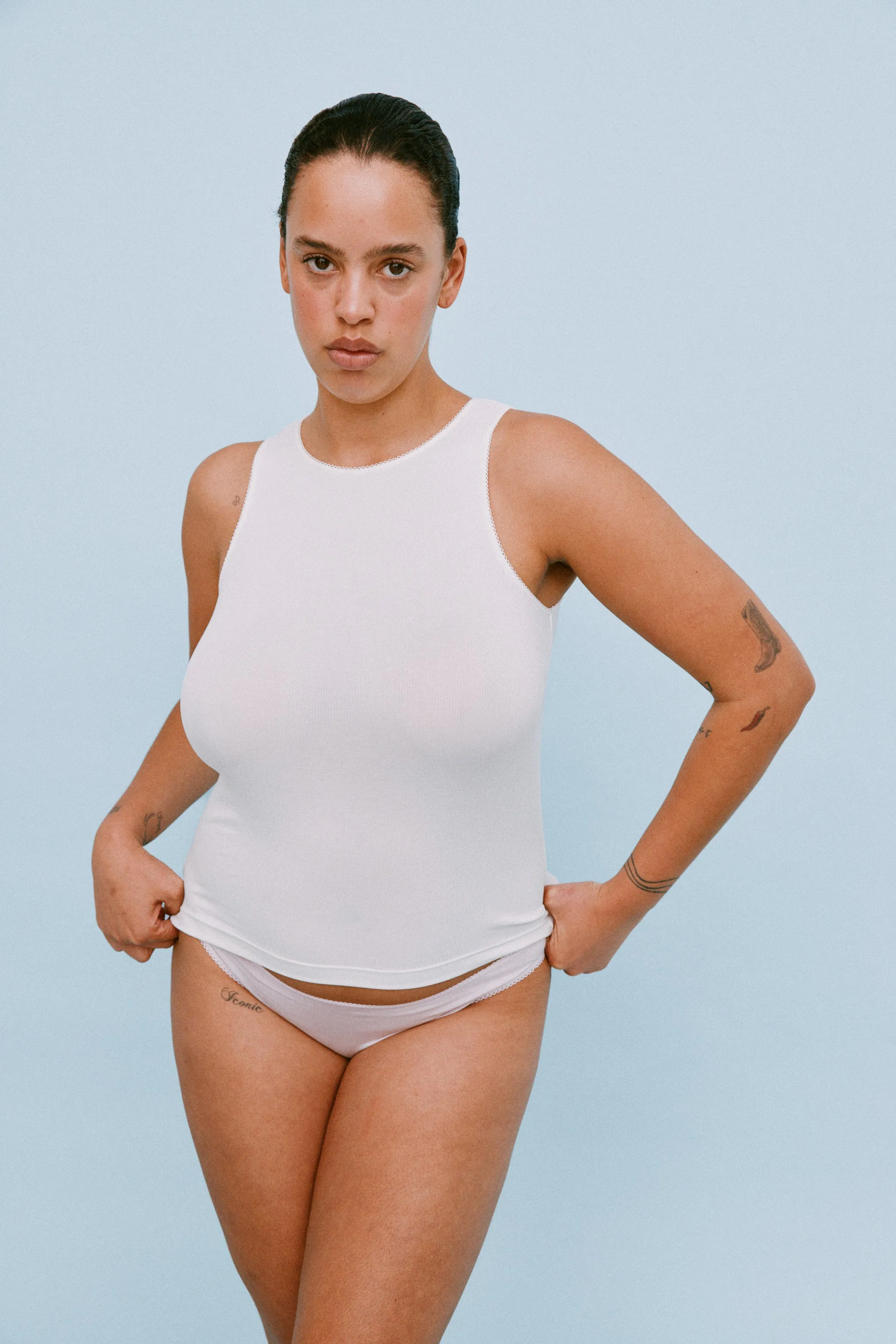 Second Skin Tank sold by Fruity Booty product image thumbnail 5