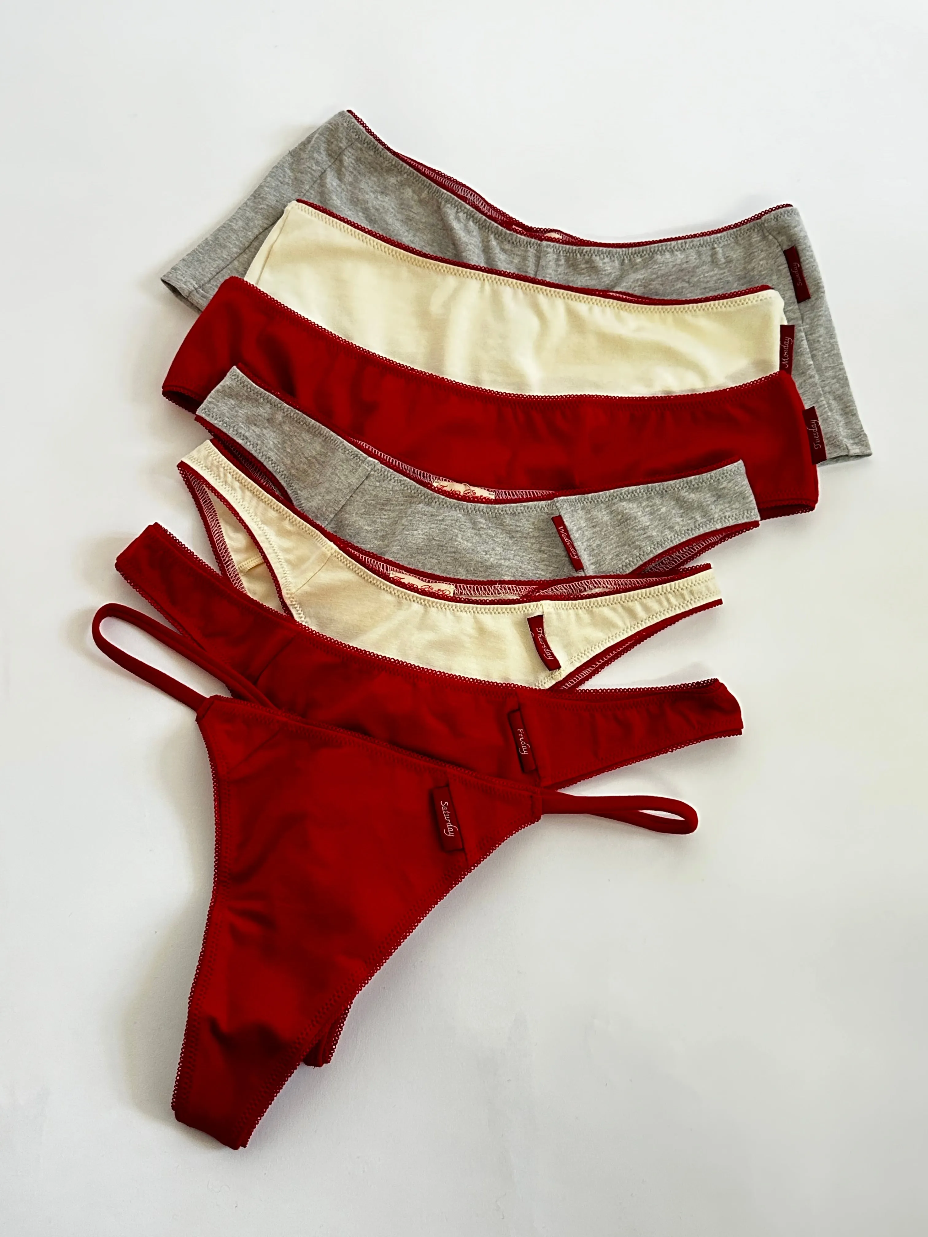 Weekday Set sold by Fruity Booty product image thumbnail 2