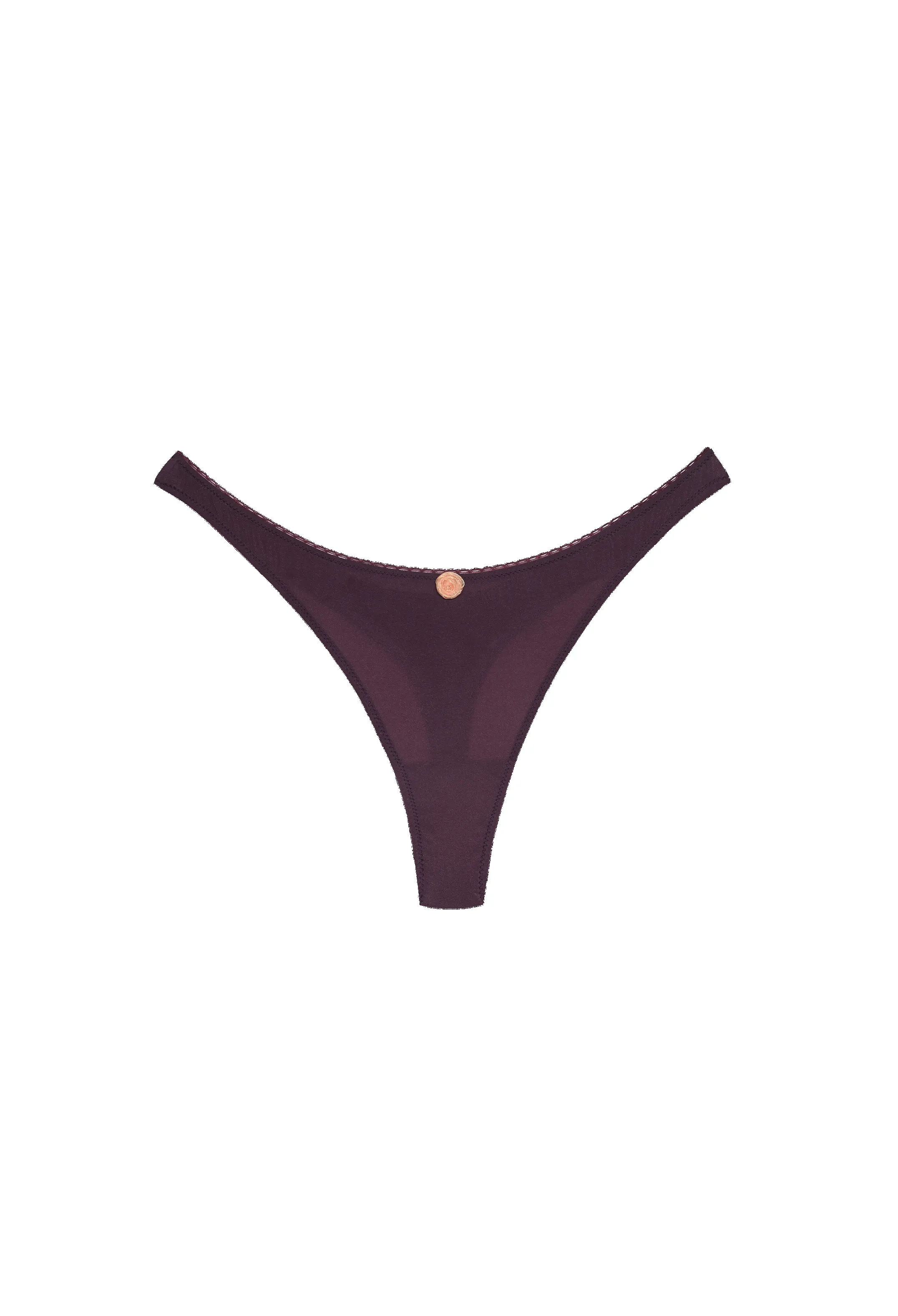 Dusty Plum Thong sold by Fruity Booty product image thumbnail 3