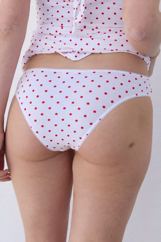 Celine Polka Brief made by Fruity Booty