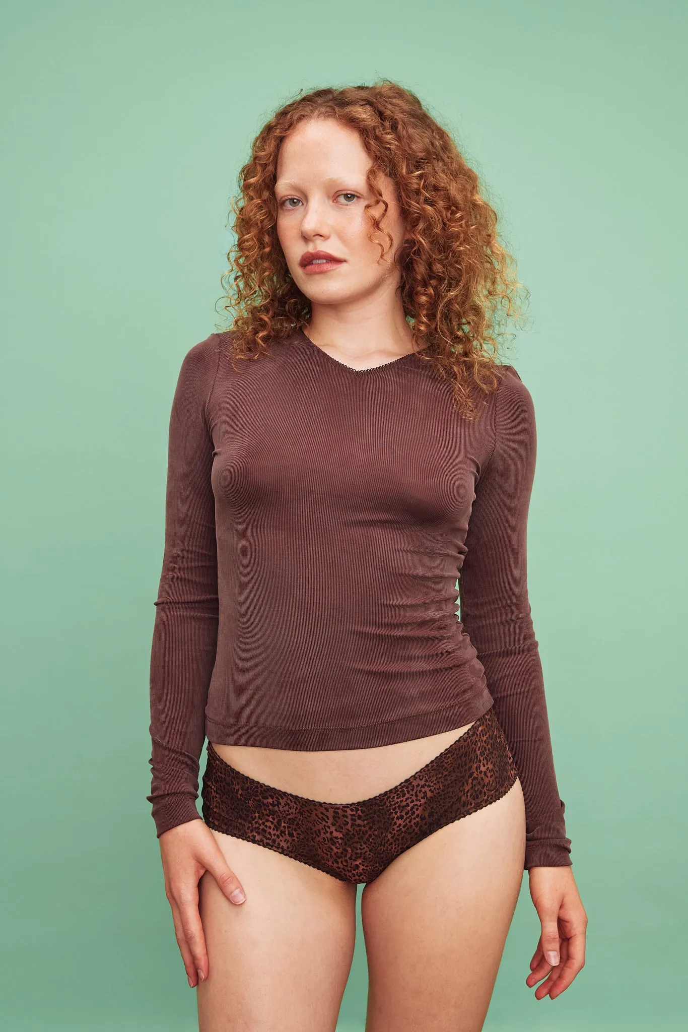 Second Skin V-Neck sold by Fruity Booty product image thumbnail 2