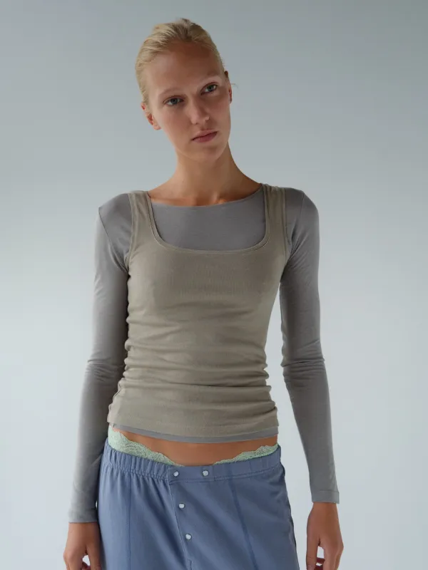 Double Layer Long Sleeve sold by Fruity Booty