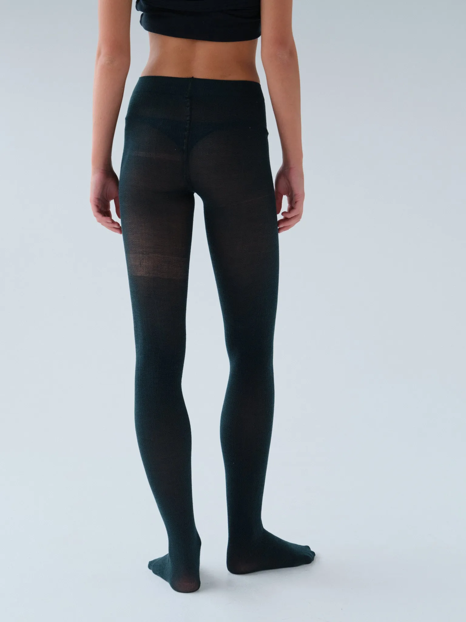 Ylva Fishbone Wool Tights sold by Fruity Booty product image thumbnail 4