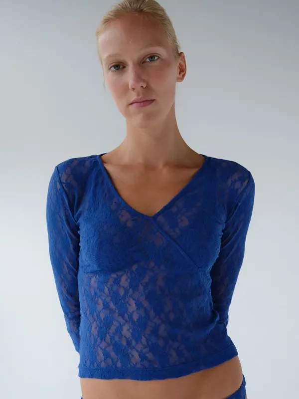 Lace Moss Wrap Top sold by Fruity Booty