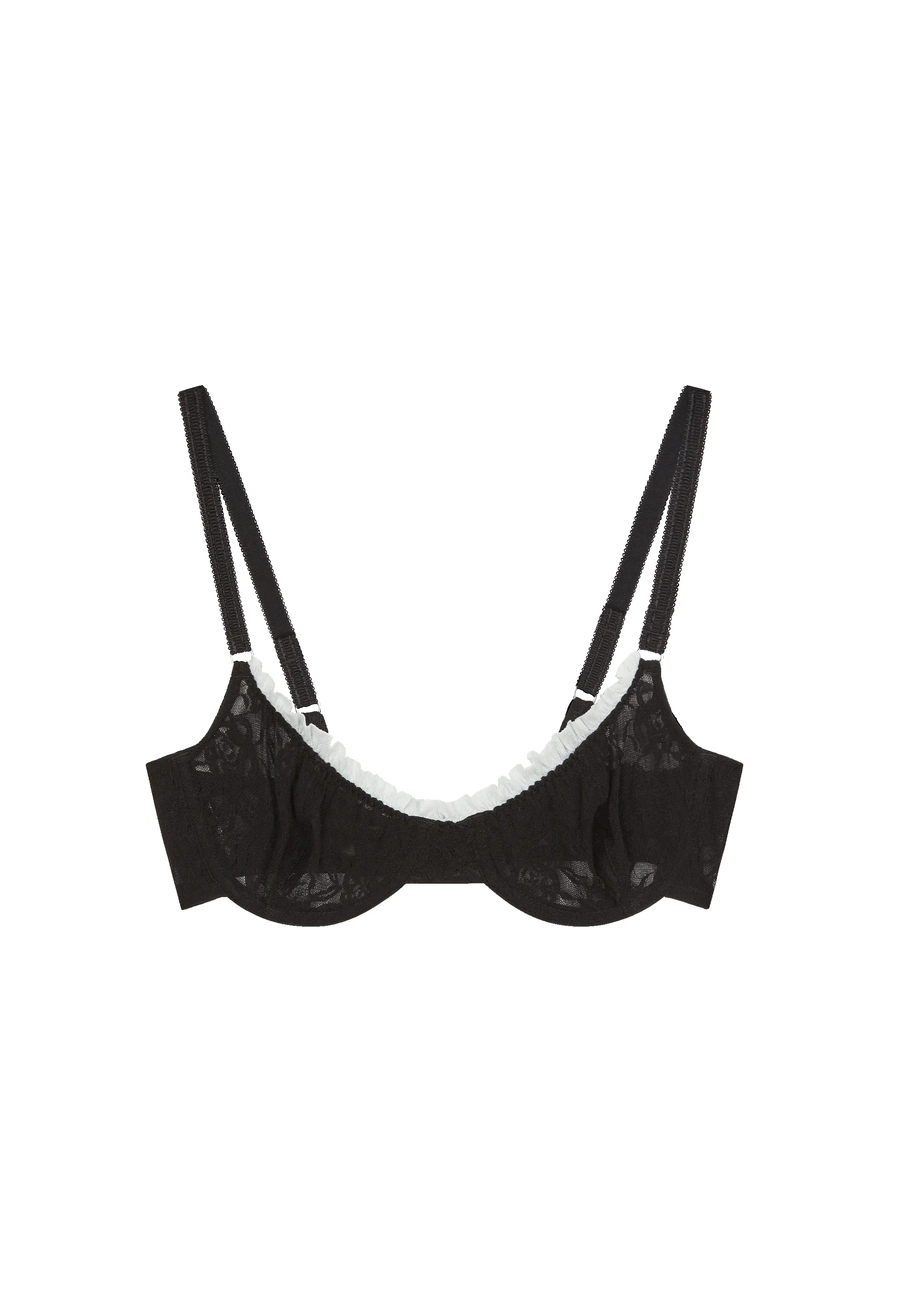 Frill Lace Demi sold by Fruity Booty product image thumbnail 3