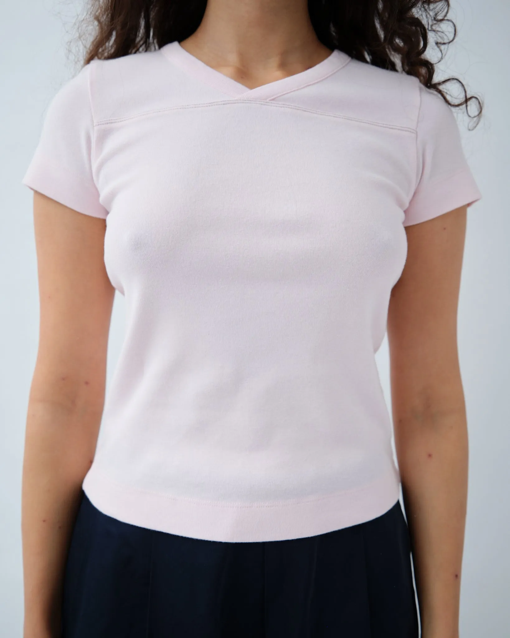 Rhubarb V-Neck Tee sold by Fruity Booty product image thumbnail 2