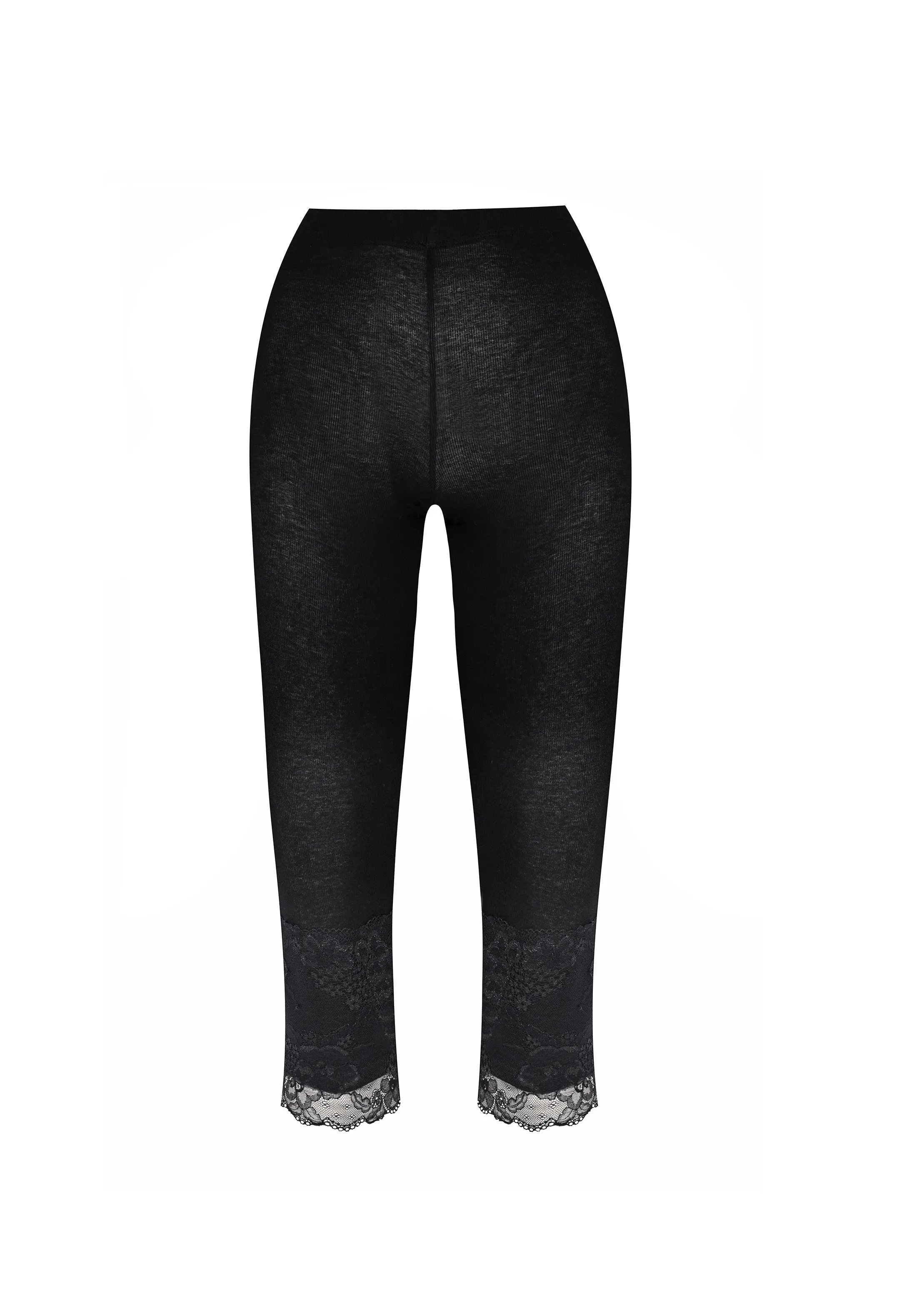 Black Lace Capris sold by Fruity Booty product image thumbnail 3