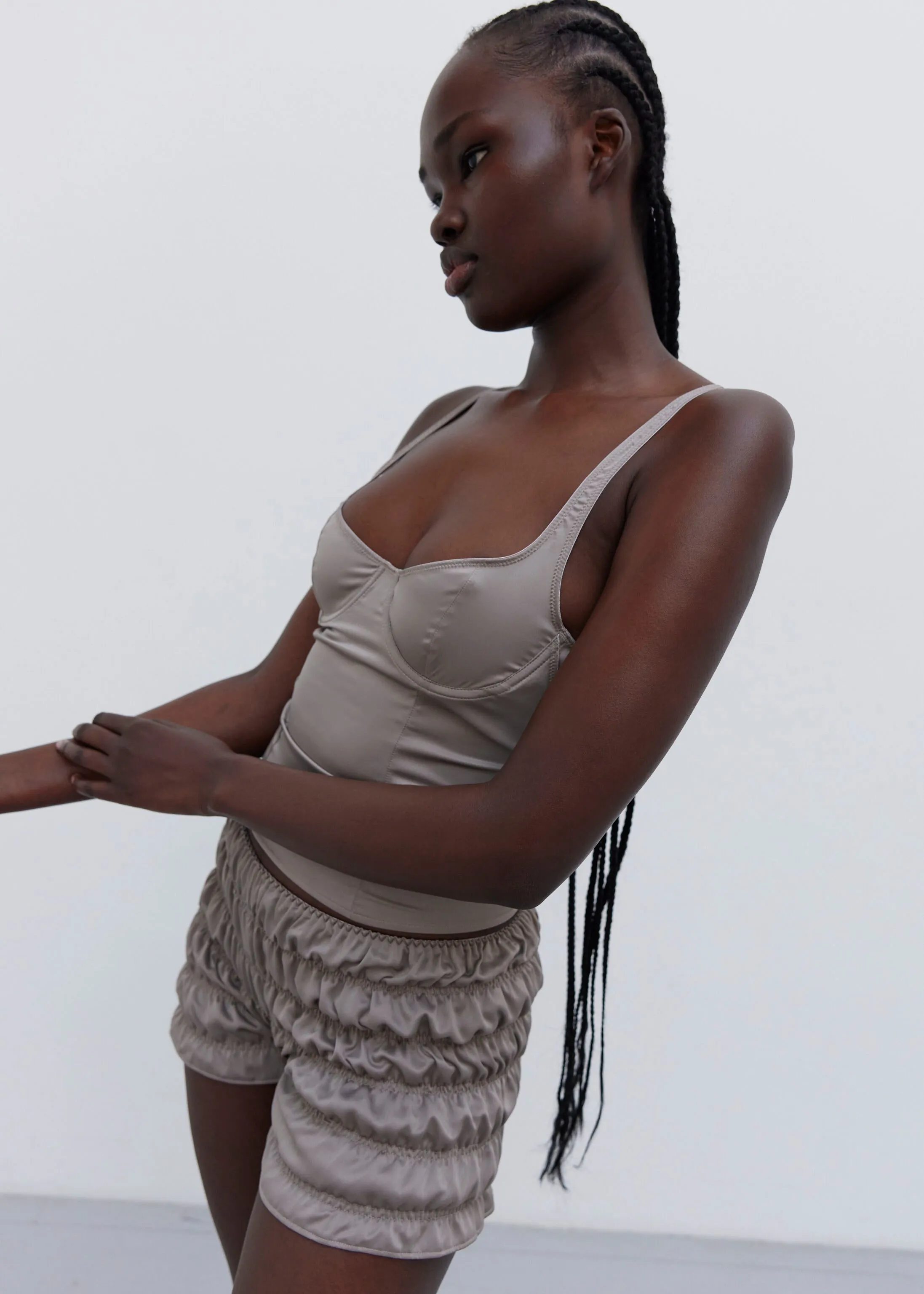 Dime Ruffle Shorties sold by Fruity Booty product image thumbnail 4