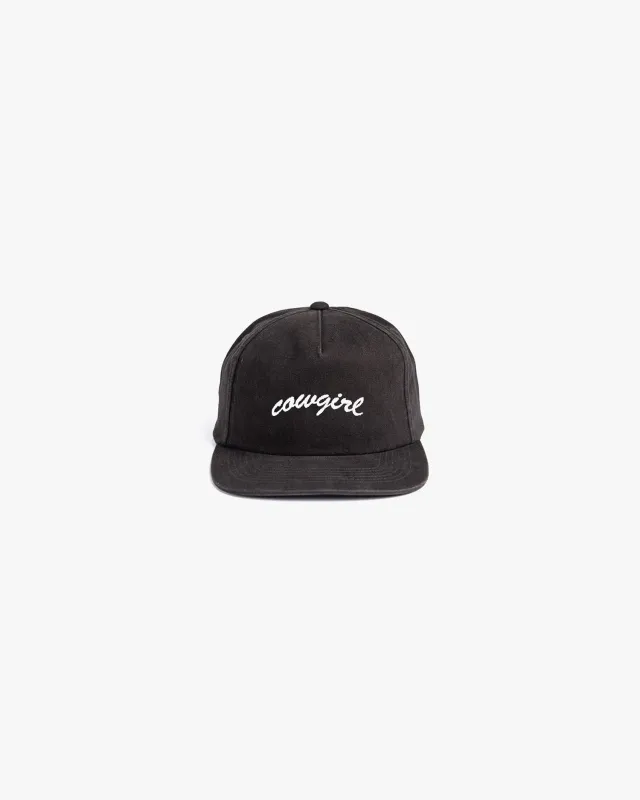 Cowgirl Script Cap (Vintage Black) made by Cowgirl