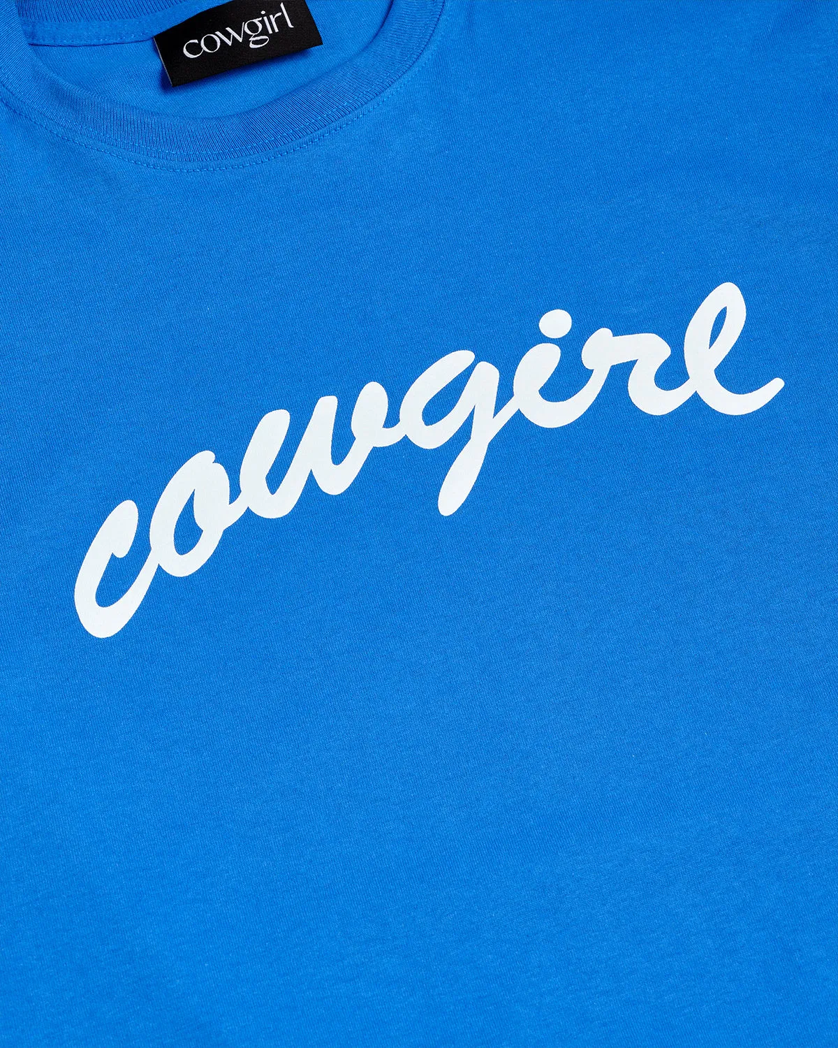 Cowgirl Script T Shirt (Royal Blue) sold by Cowgirl product image thumbnail 2