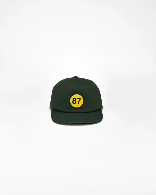 87 Patch Cap (Dark Green) made by Cowgirl