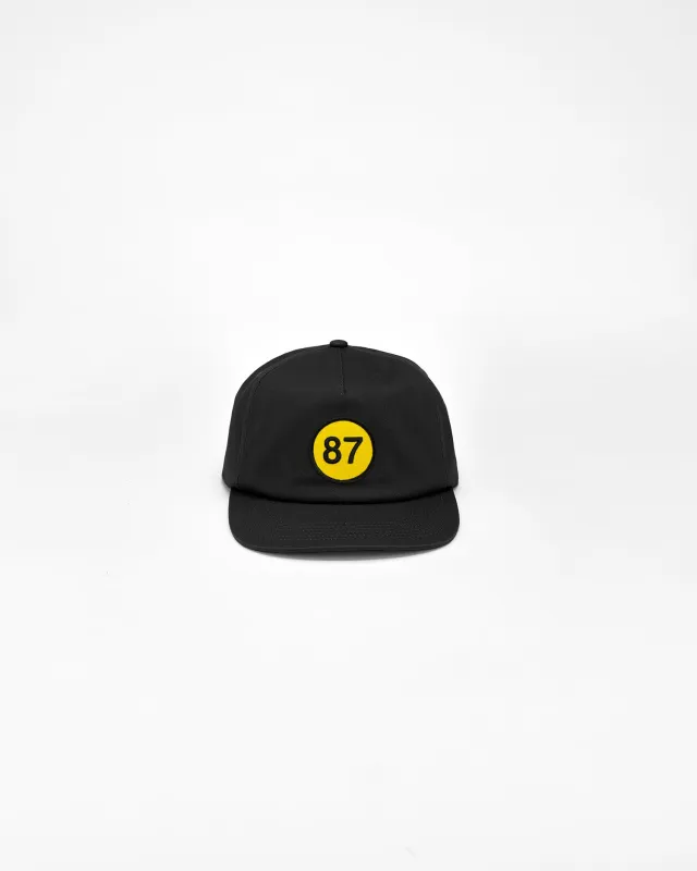 87 Patch Cap (Black) made by Cowgirl