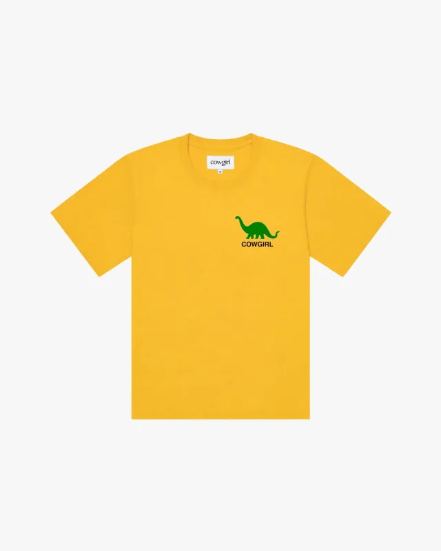 Unleaded T Shirt (Lemon Yellow) made by Cowgirl