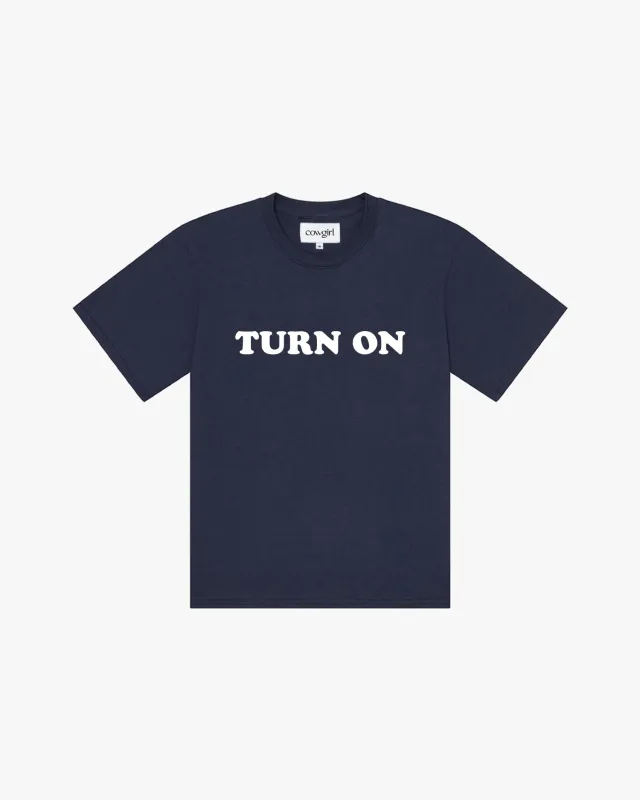 Leary T Shirt (Navy Blue) made by Cowgirl