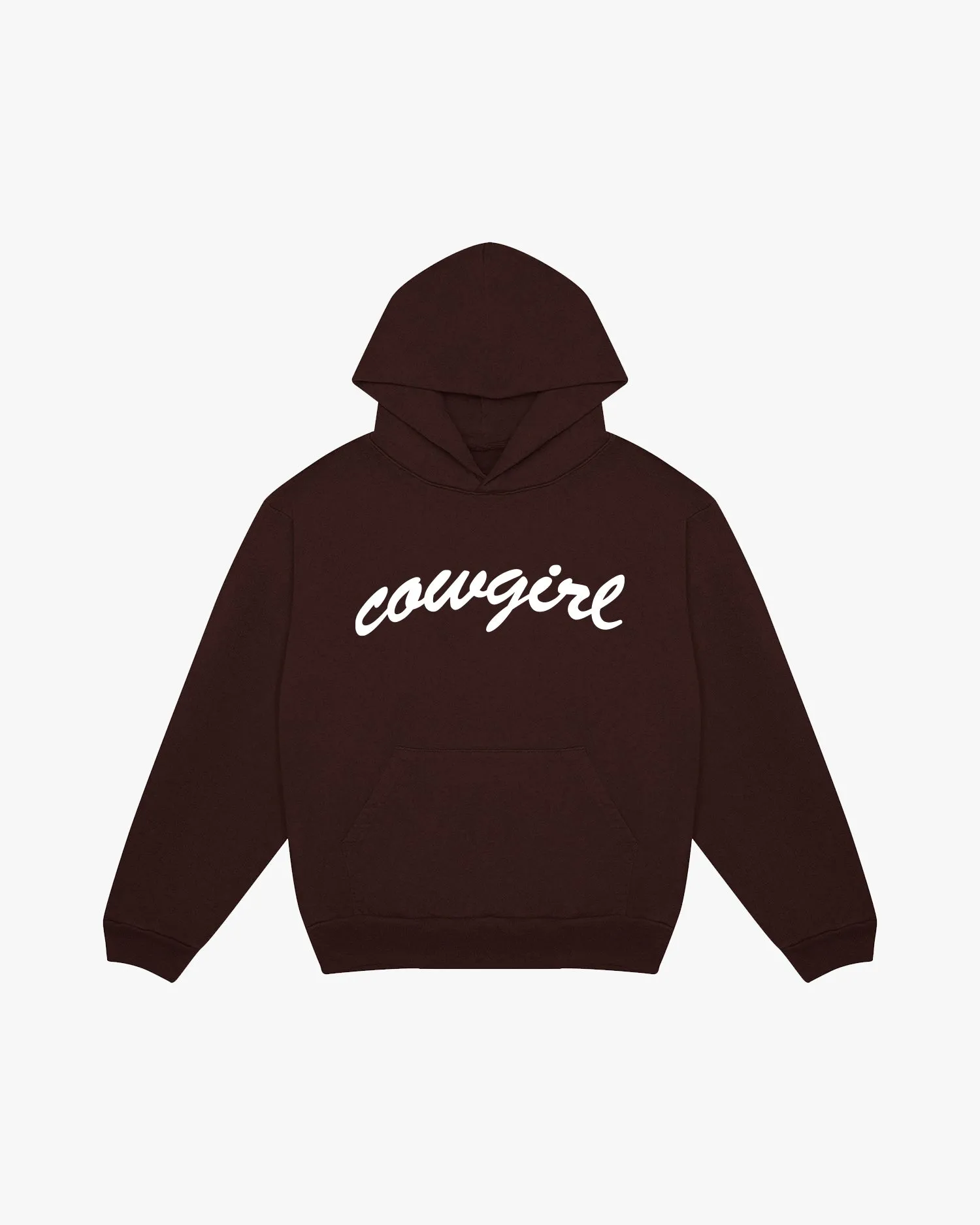 Cowgirl Script Hoodie (Chocolate Brown) sold by Cowgirl