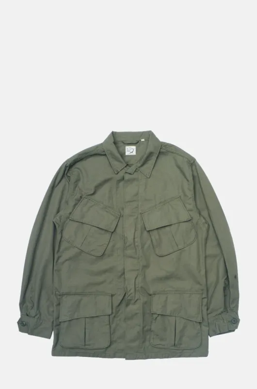 US Tropical Jacket Army Green sold by The Hambledon