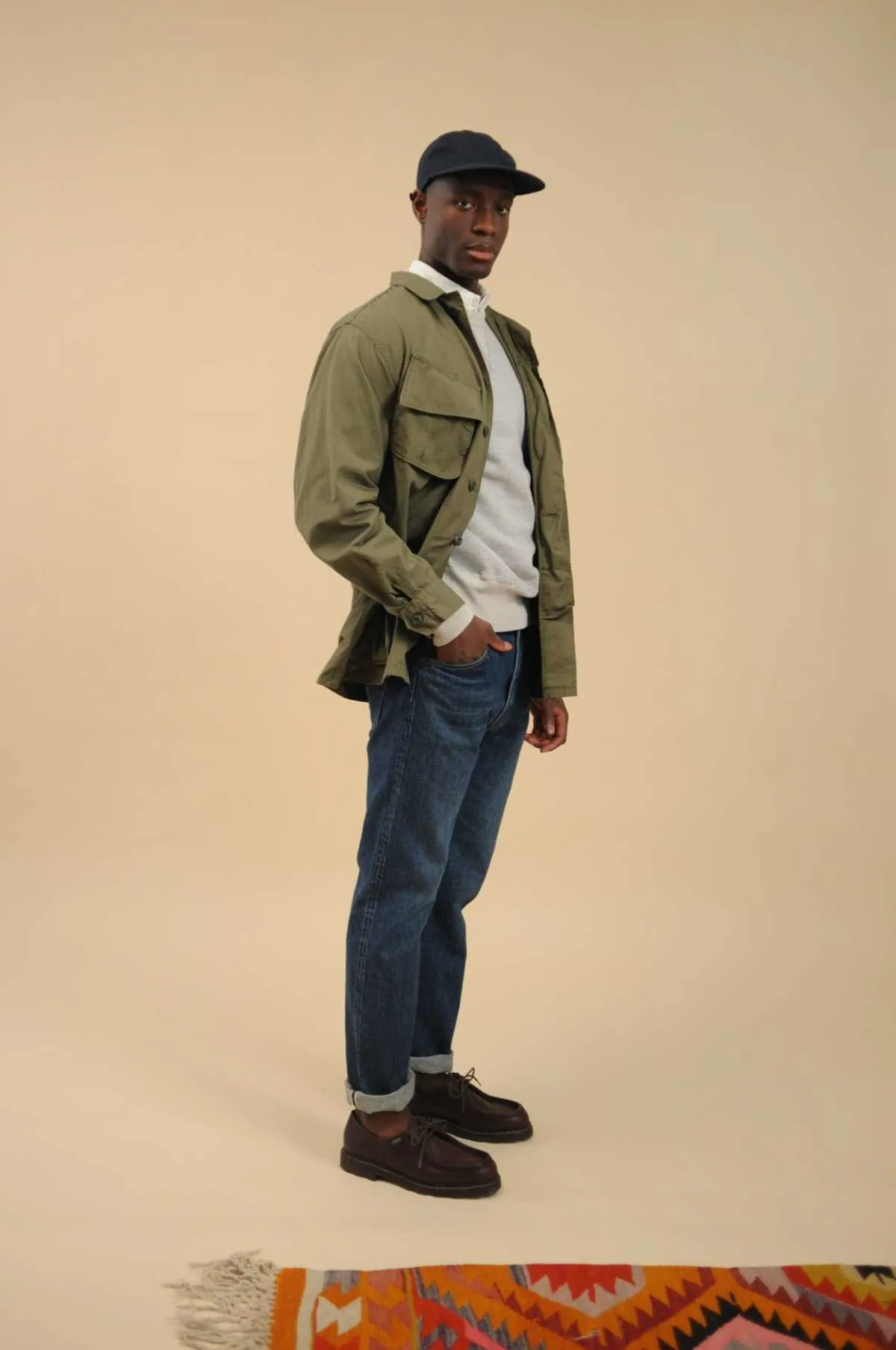 US Tropical Jacket Army Green sold by The Hambledon product image thumbnail 2