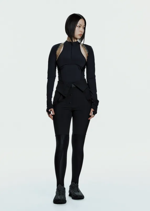 Half-zip Racer Top w/ Harness made by HYEIN SEO