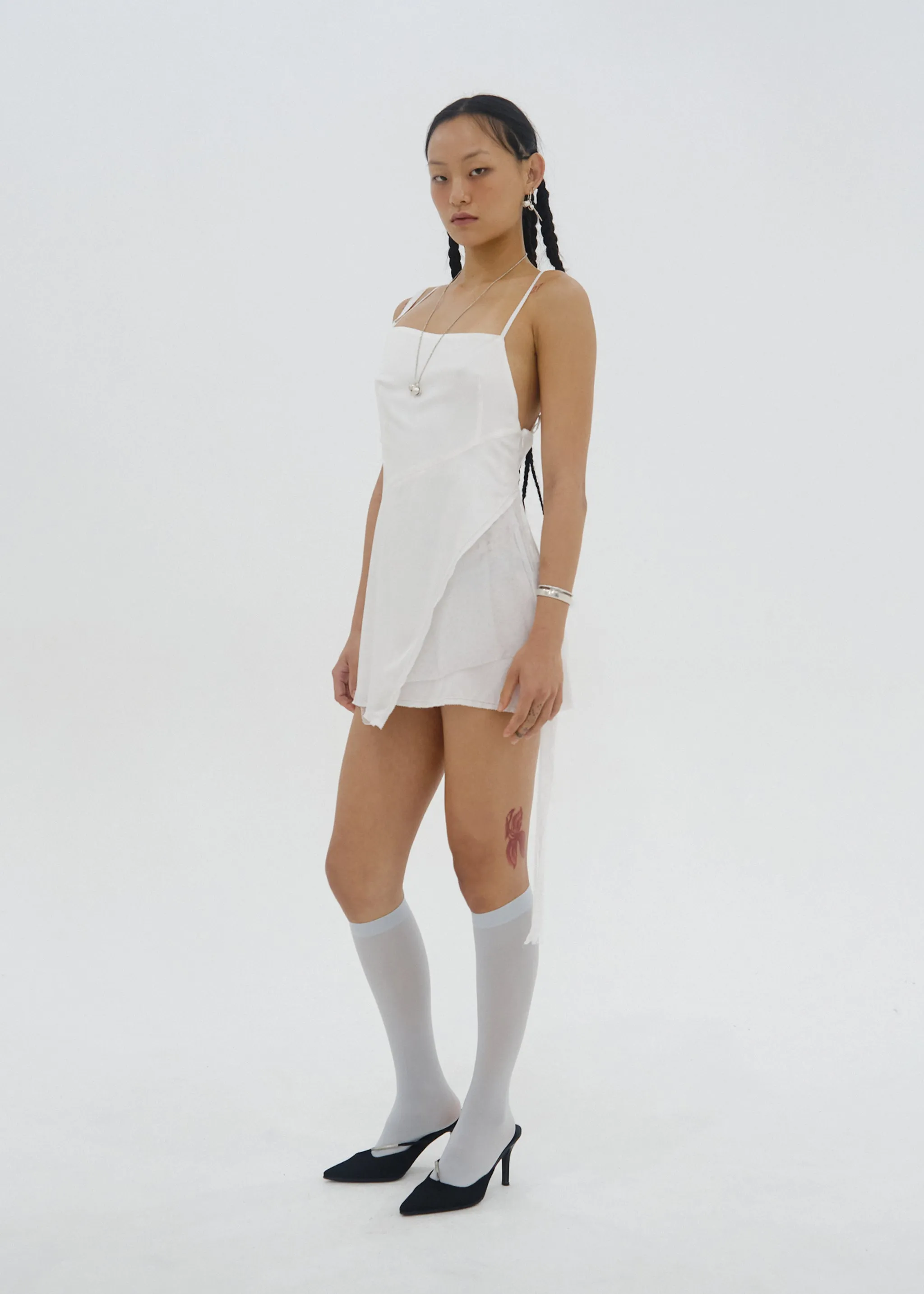 Satin Mini Dress sold by HYEIN SEO