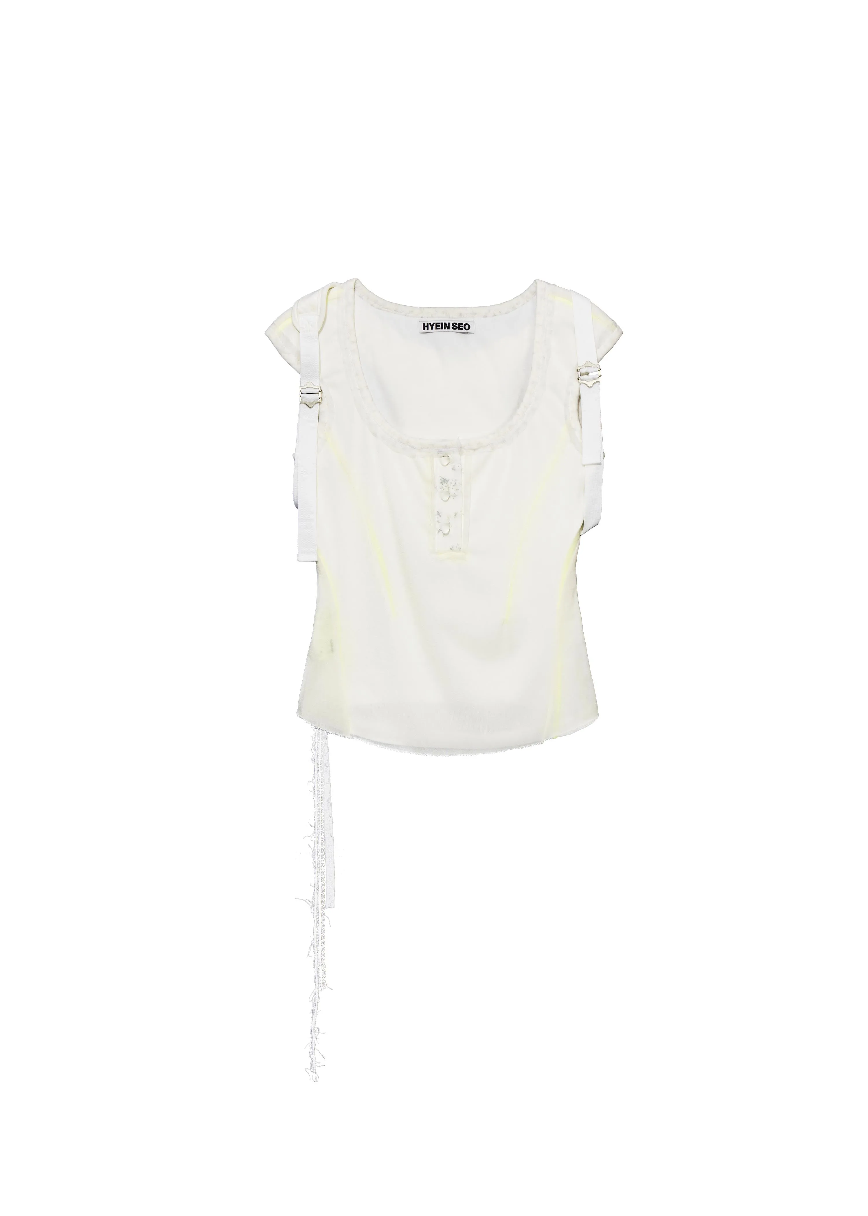 Henley Top w/ Back Strap sold by HYEIN SEO product image thumbnail 5