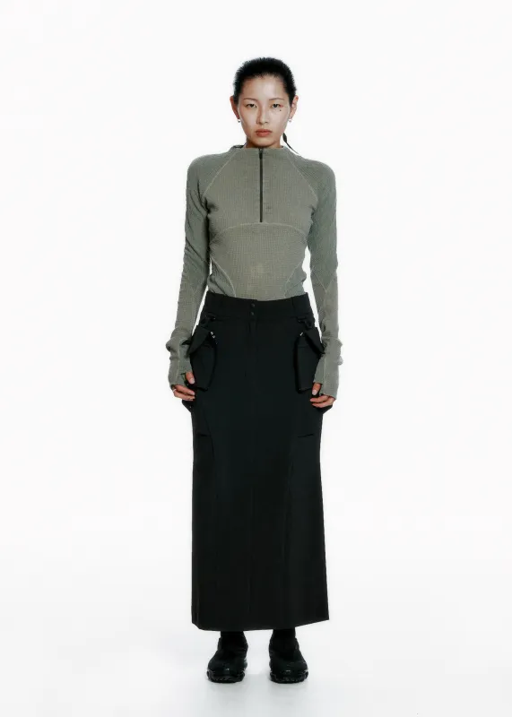 Half-Zip Raglan made by HYEIN SEO