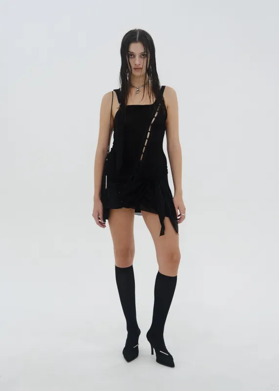 Beaded Strap Top made by HYEIN SEO