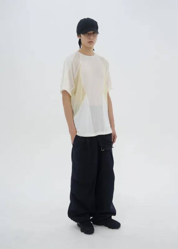 Paneled T-Shirt made by HYEIN SEO