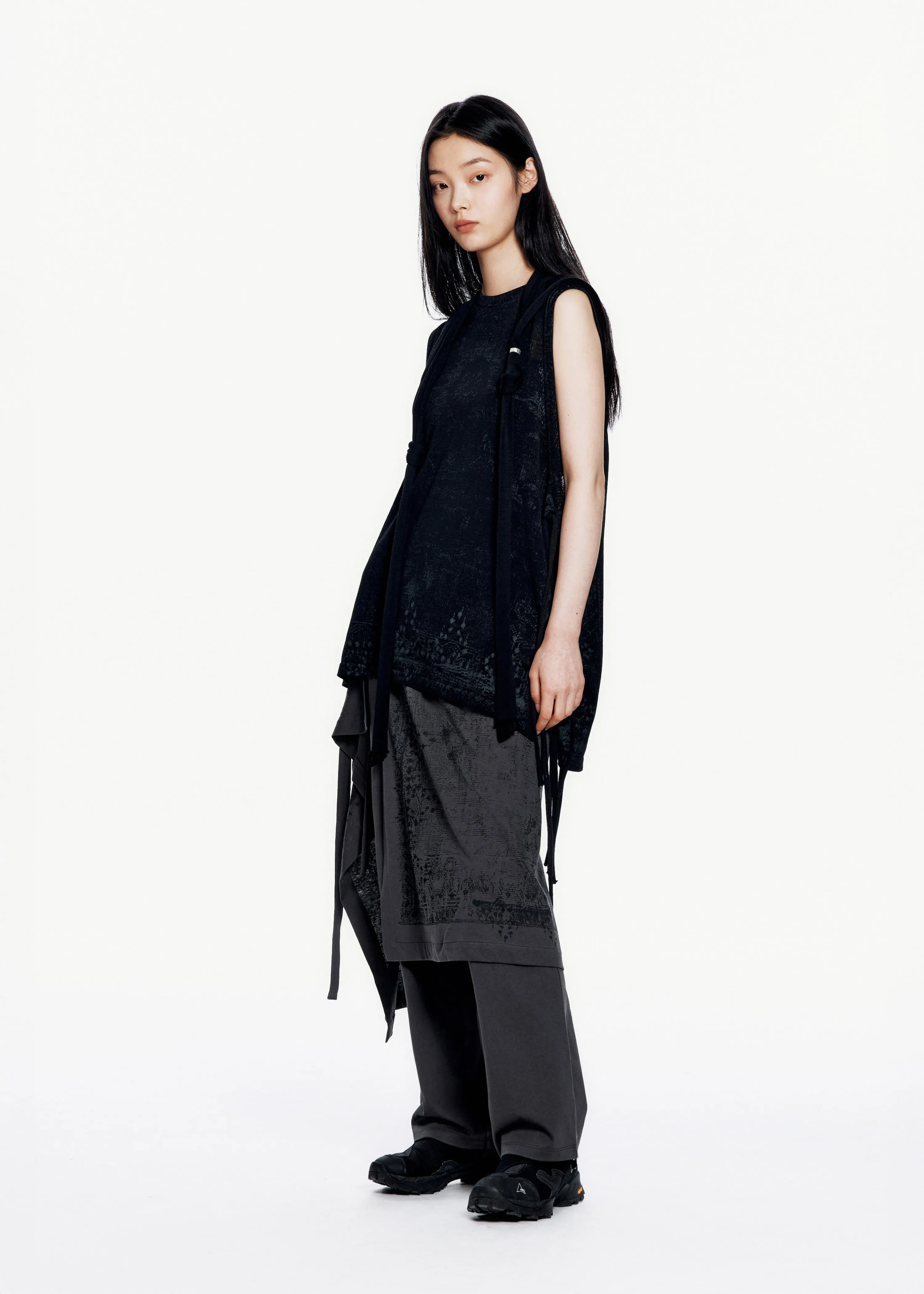 Sleeveless Knit w/ Macrame Hoodie sold by HYEIN SEO product image thumbnail 2