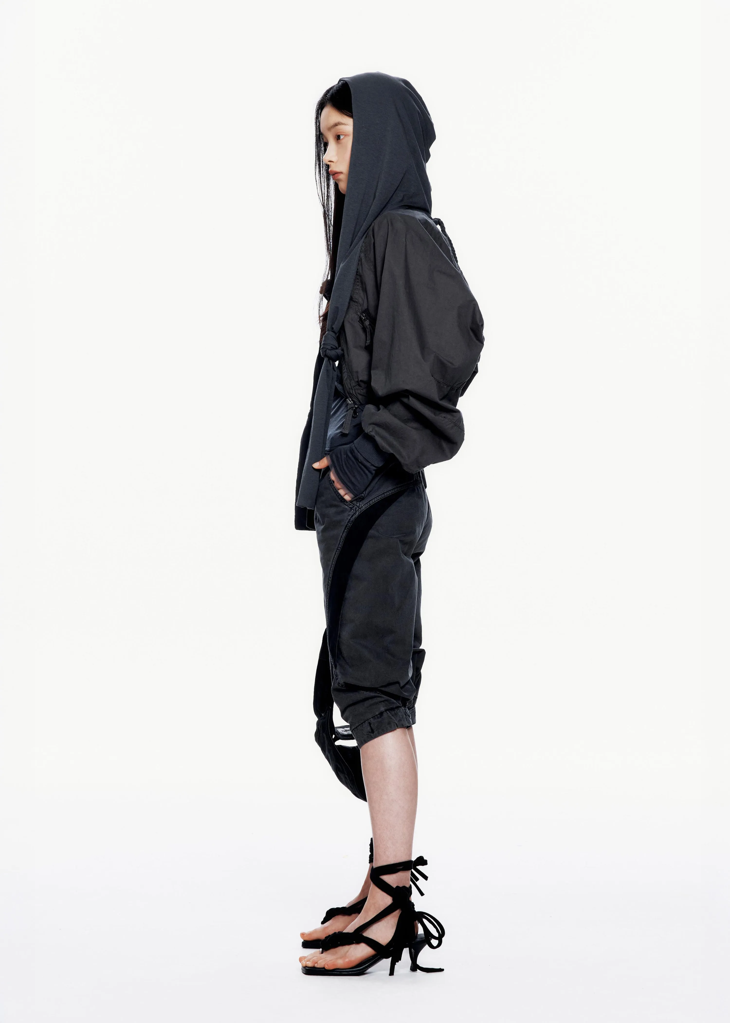 Cotton Bolero Jacket w/ Hoodie sold by HYEIN SEO product image thumbnail 5
