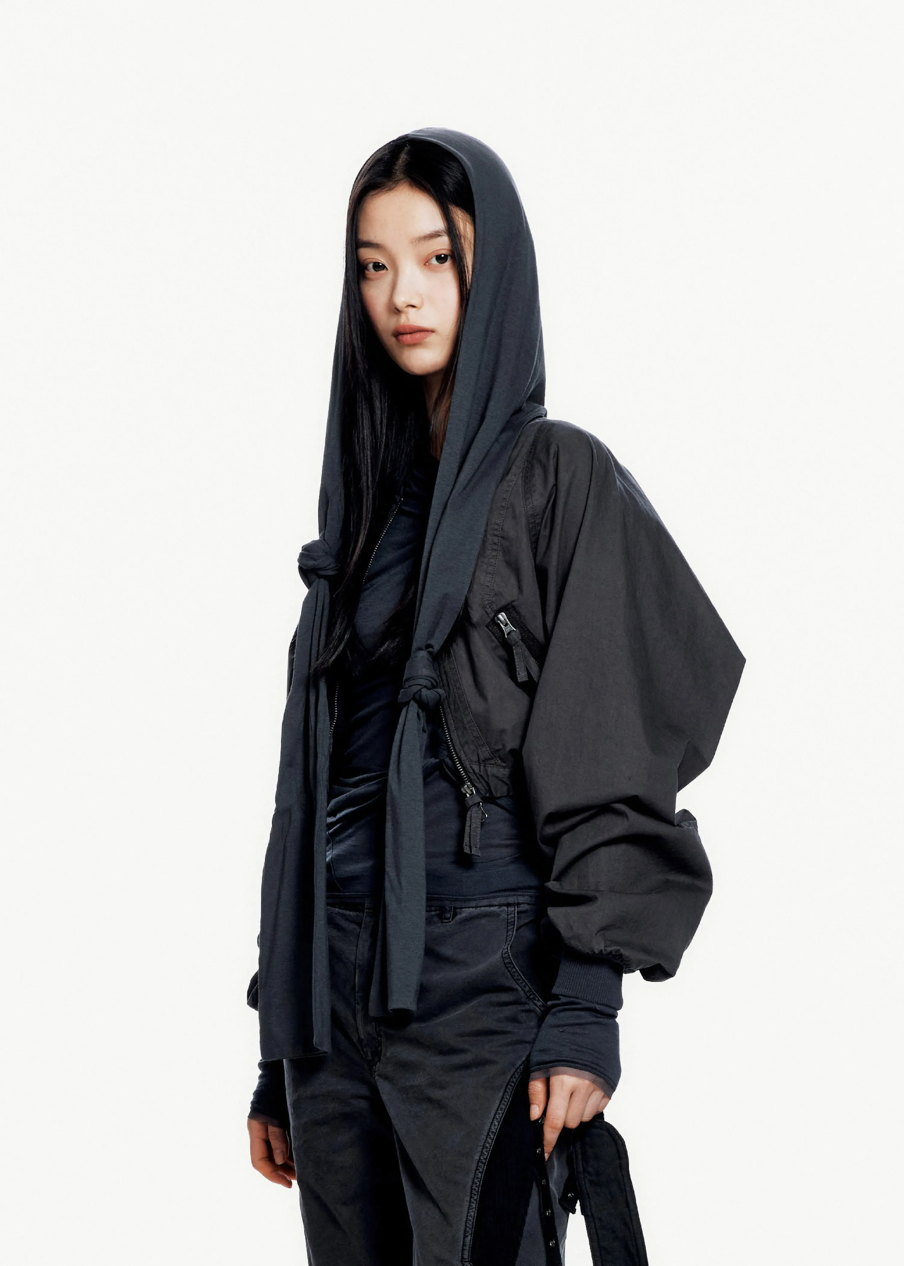 Cotton Bolero Jacket w/ Hoodie sold by HYEIN SEO