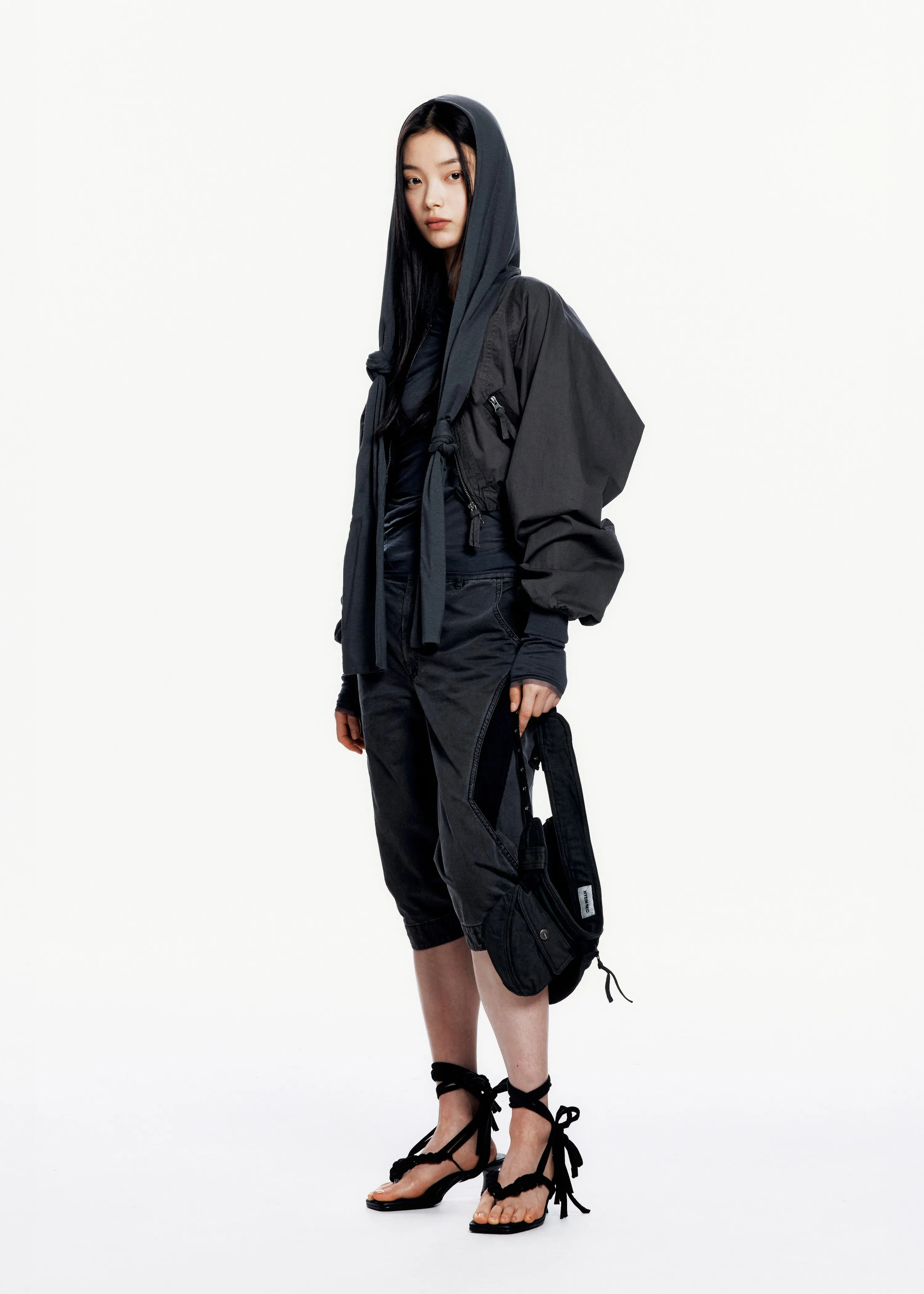 Cotton Bolero Jacket w/ Hoodie sold by HYEIN SEO product image thumbnail 3