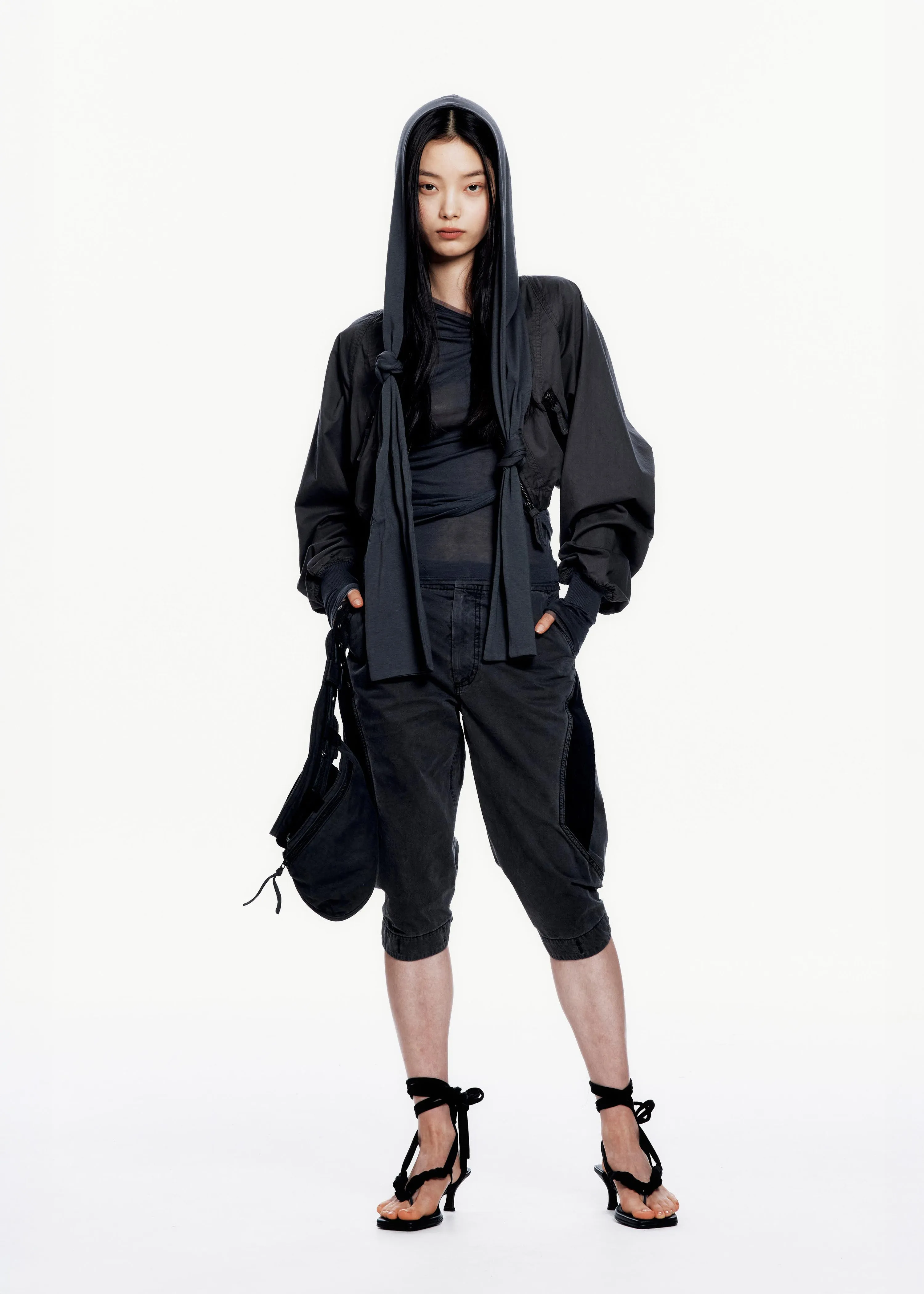 Cotton Bolero Jacket w/ Hoodie sold by HYEIN SEO product image thumbnail 4